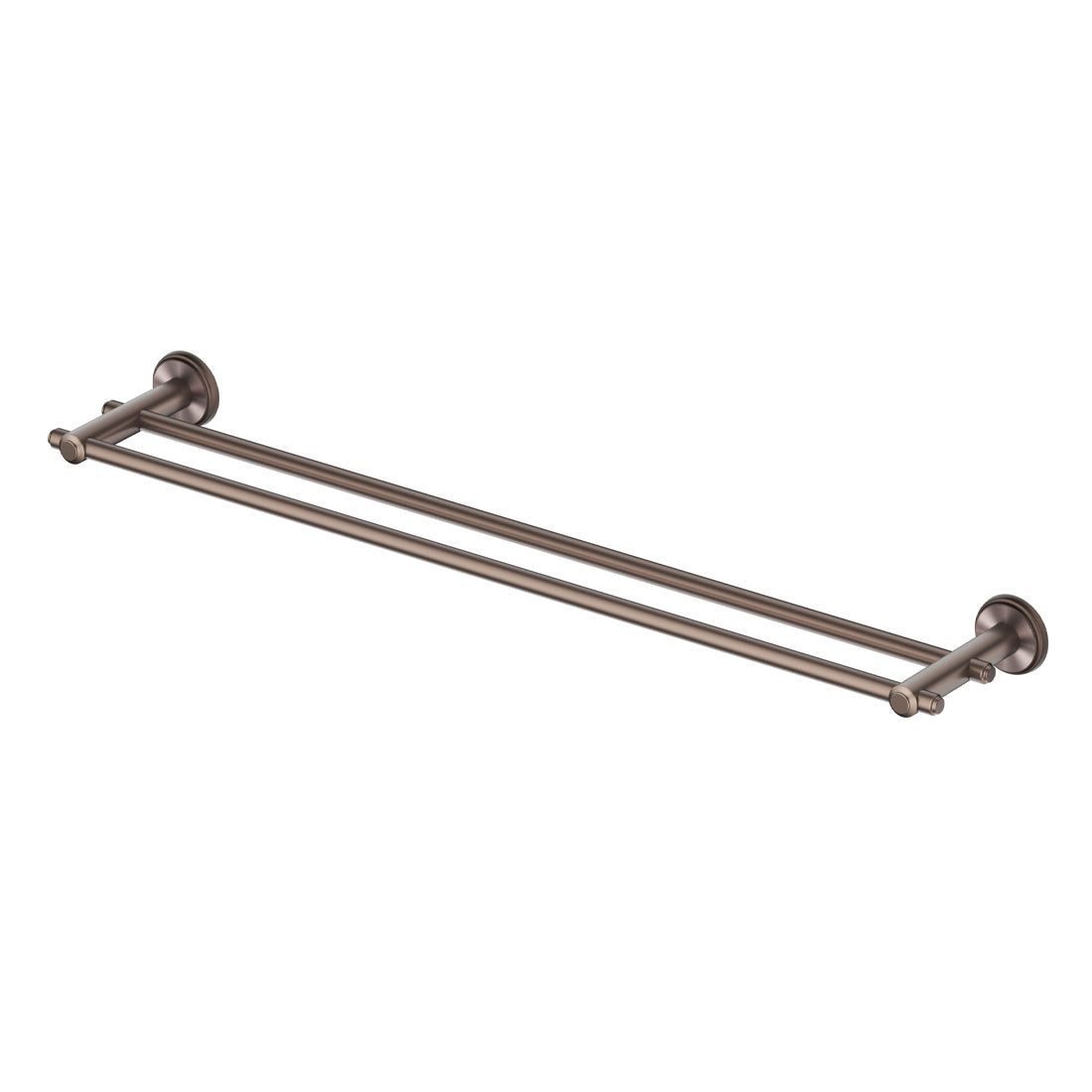 Bella Vista Mica Heritage Double Towel Rail 600mm Dusk Bronze