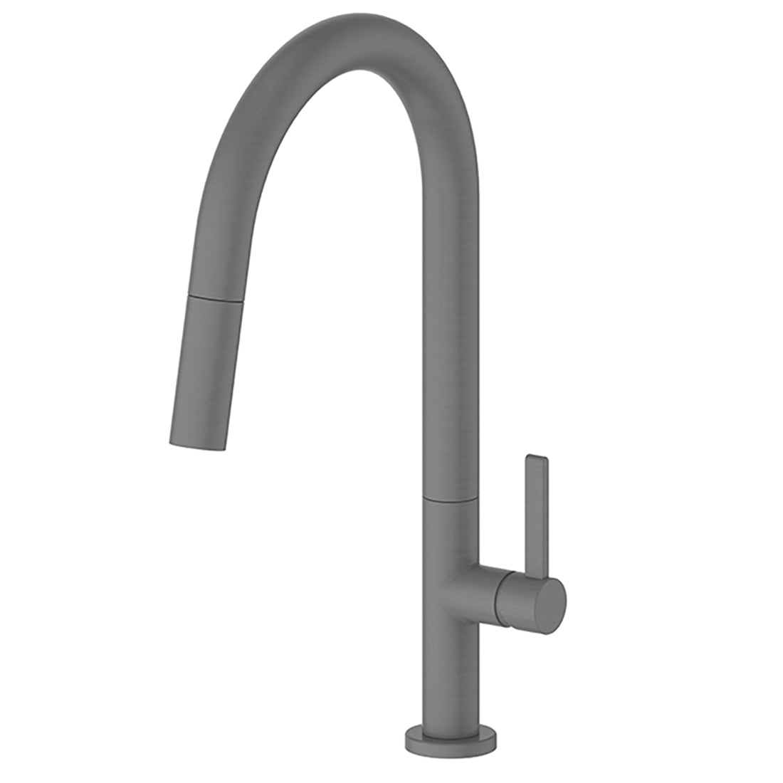 Greens Luxe Pull-Down Sink Mixer Gunmetal