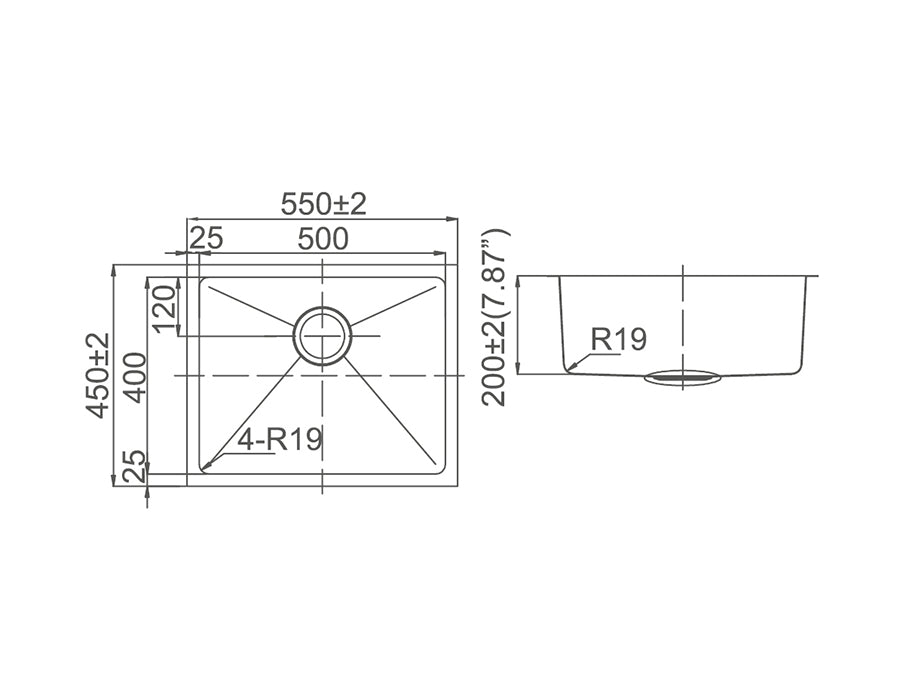 LAVASSA Undermount Sink