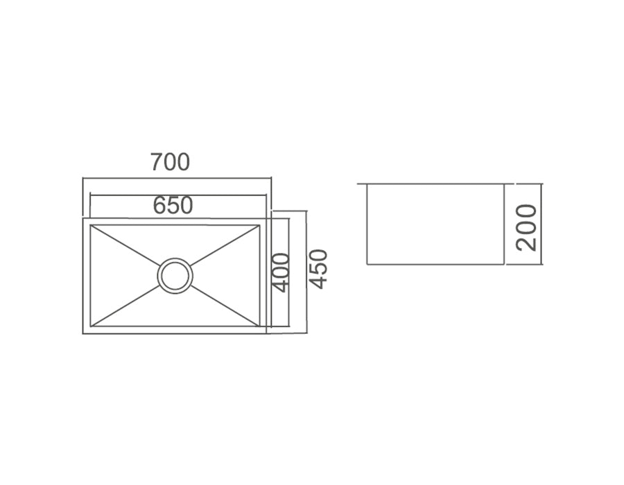IMPACT 56L Undermount Sink