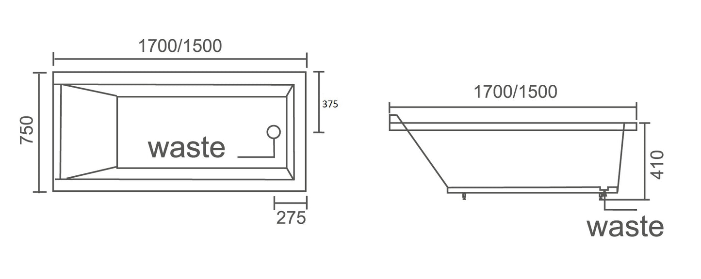 CHELSEA Insert Bath Tub