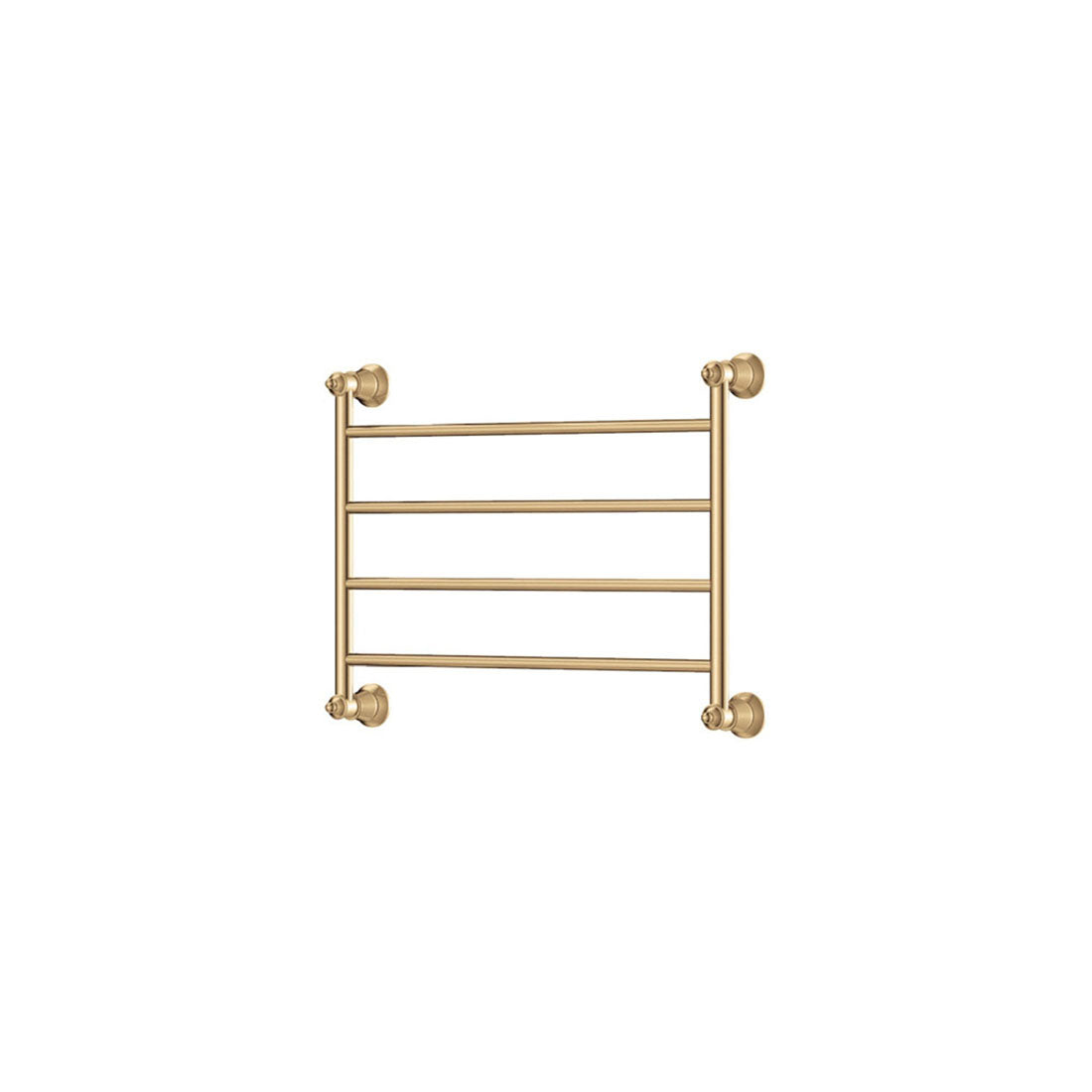 Fienza Lillian Heated Towel Rail 600 x 450mm Urban Brass