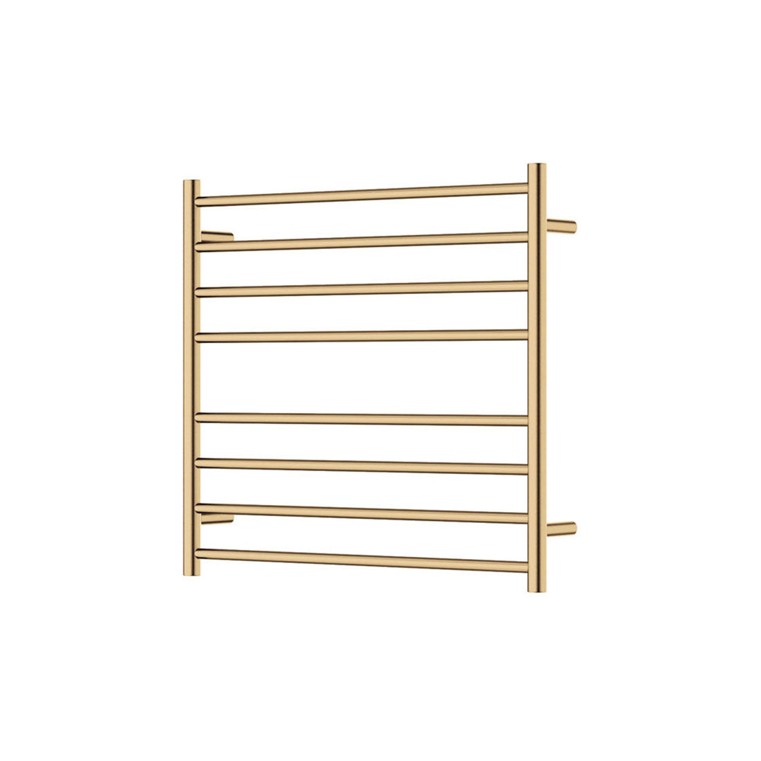 Fienza Isabella Heated Towel Rail 750 x 750mm Urban Brass