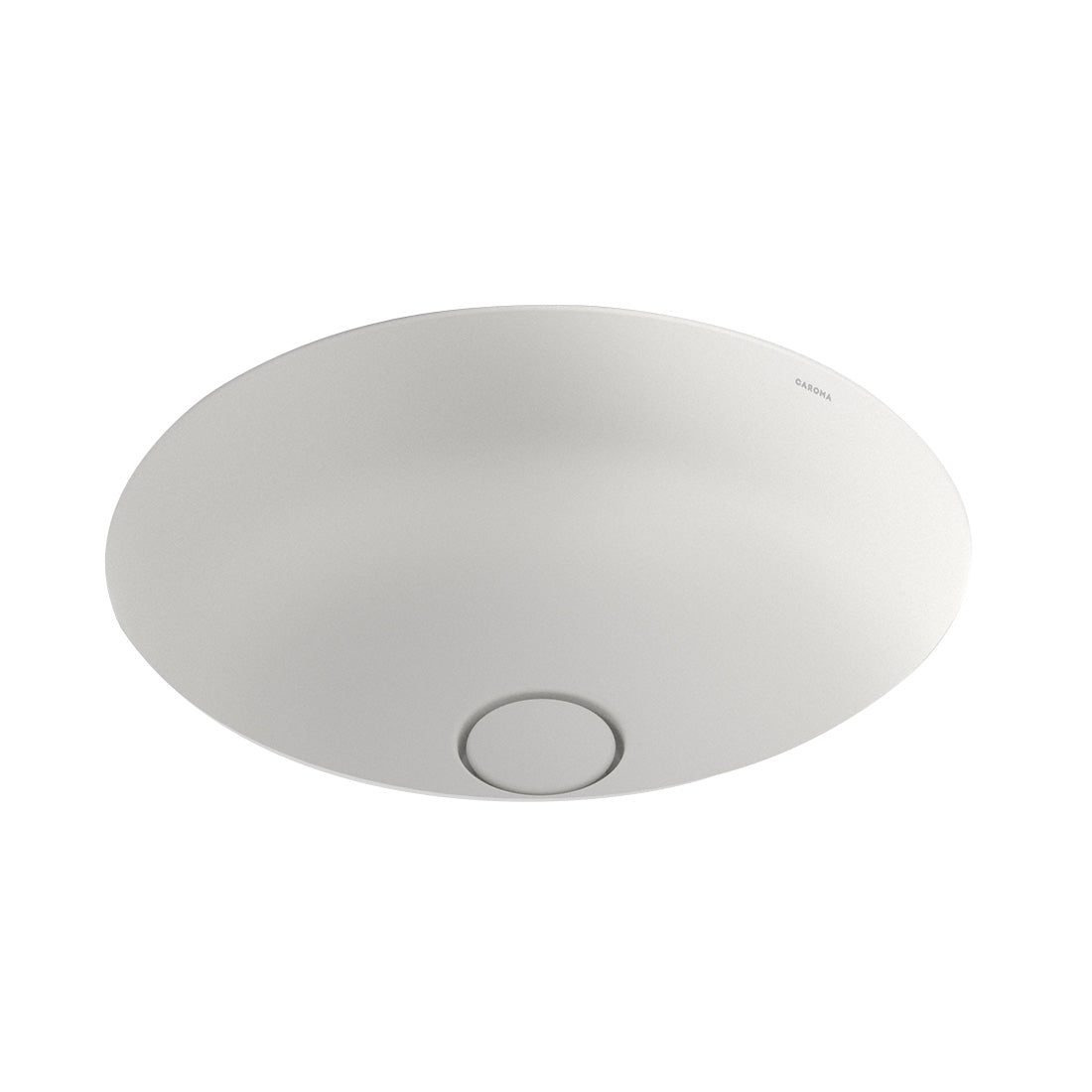 Caroma Liano II 440mm Round Under/Over Counter Basin Matte White