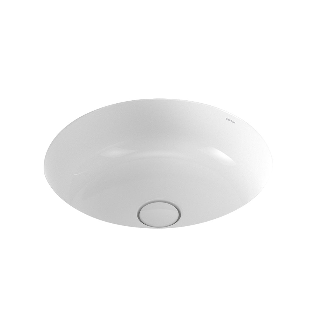 Caroma Liano II 440mm Round Under/Over Counter Basin White