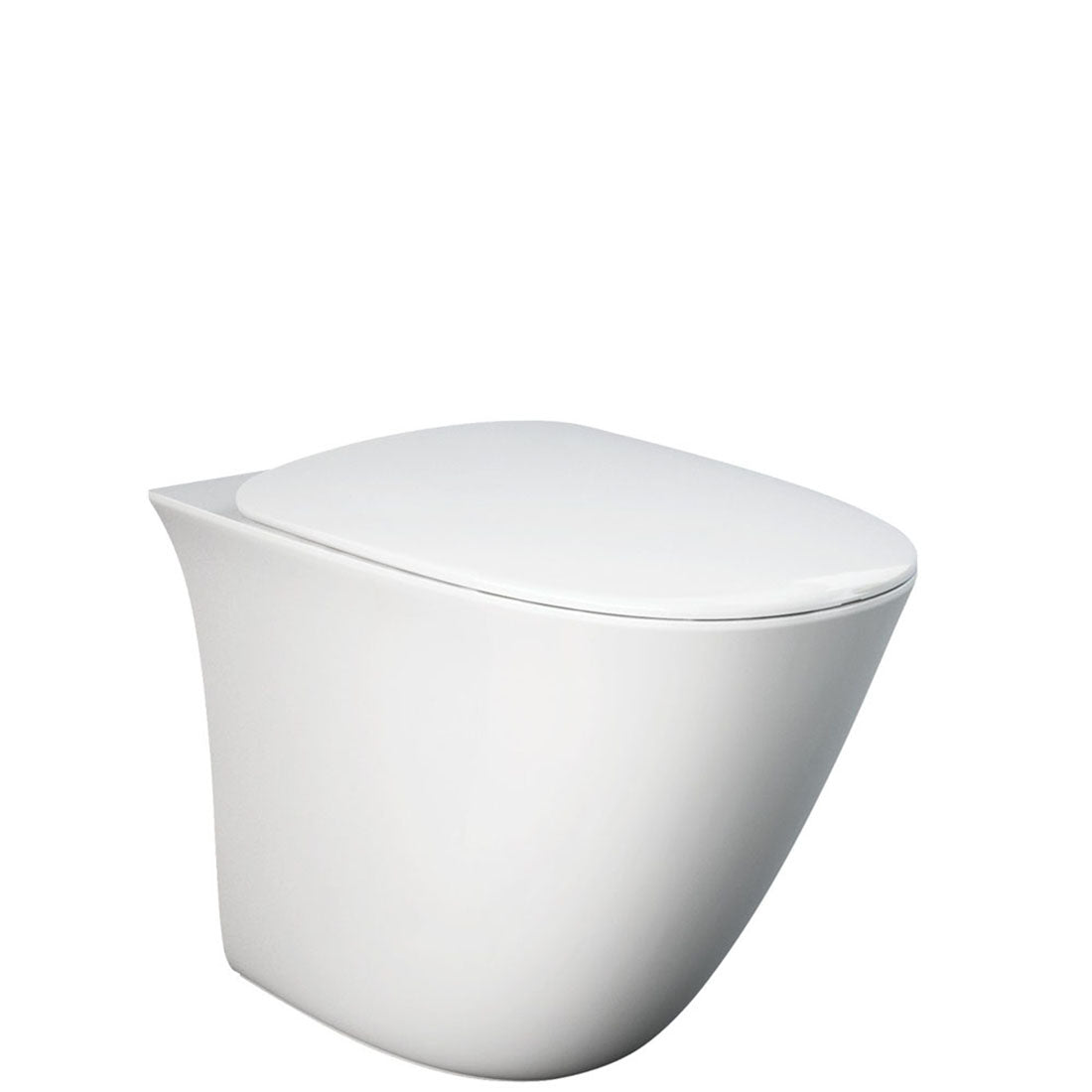 Fienza RAK Sensation Wall-Faced Toilet Suite, Alpine White, S-Trap