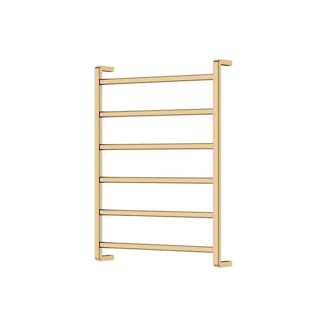 Fienza Koko Heated Towel Rail 600 x 800mm Urban Brass
