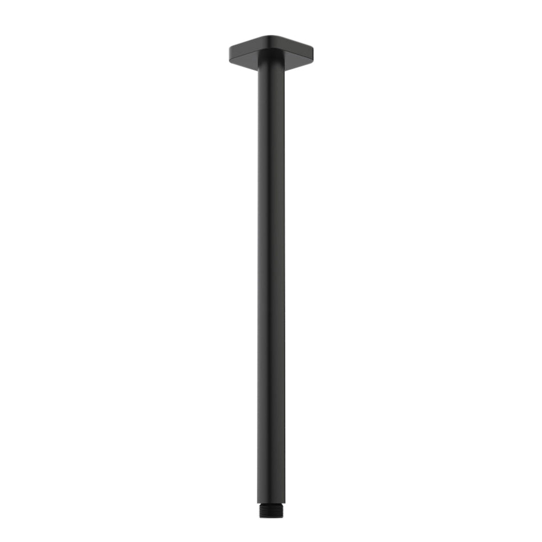 Caroma Luna Straight Arm Square Flange 410 Black