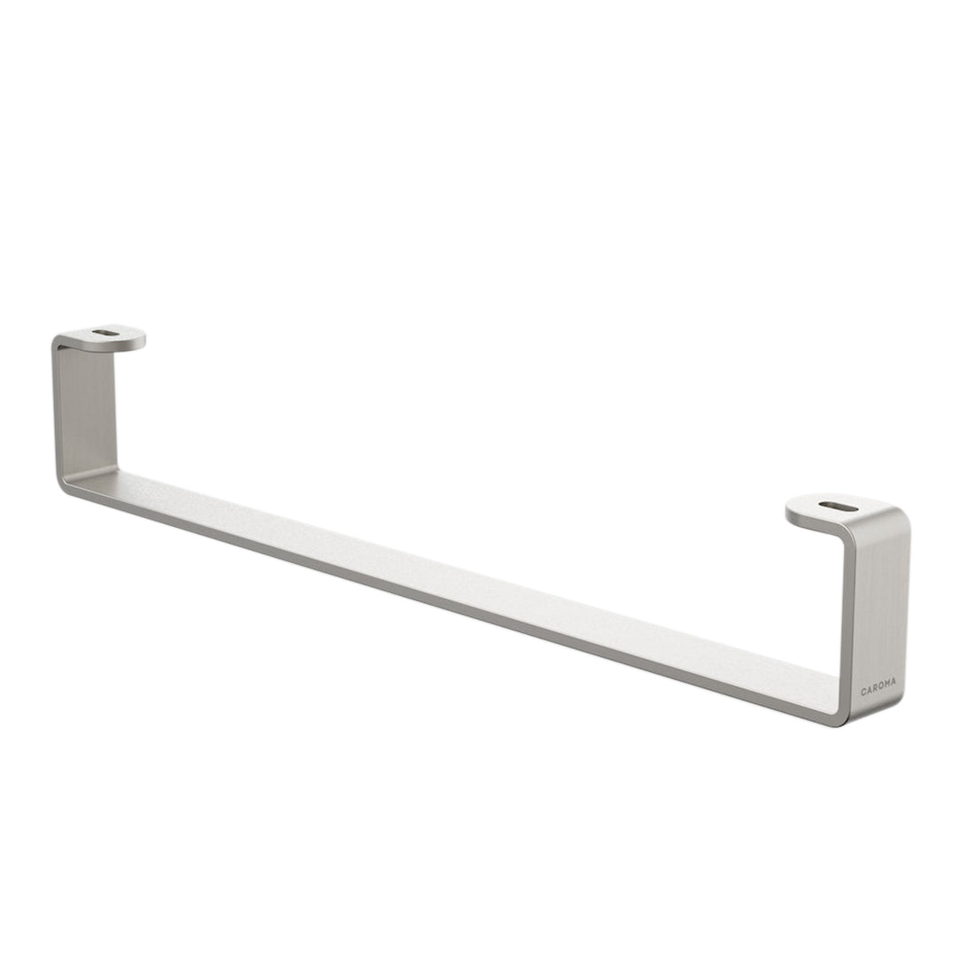 Caroma Urbane II Hand Wall Basin Integrated Rail Brushed Nickel