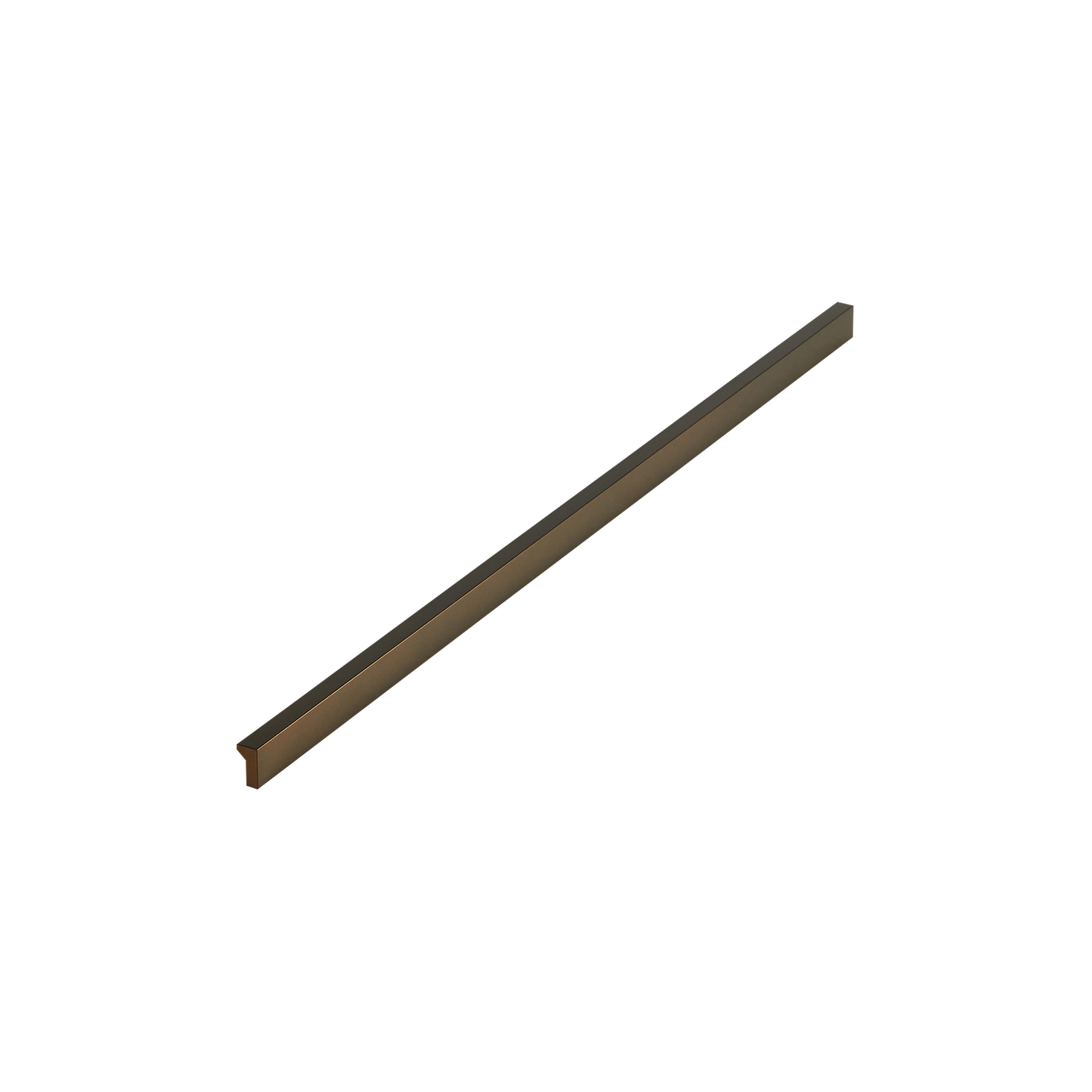 Momo Angle Pull Handle 480mm in Metallic Golden Brown (2)