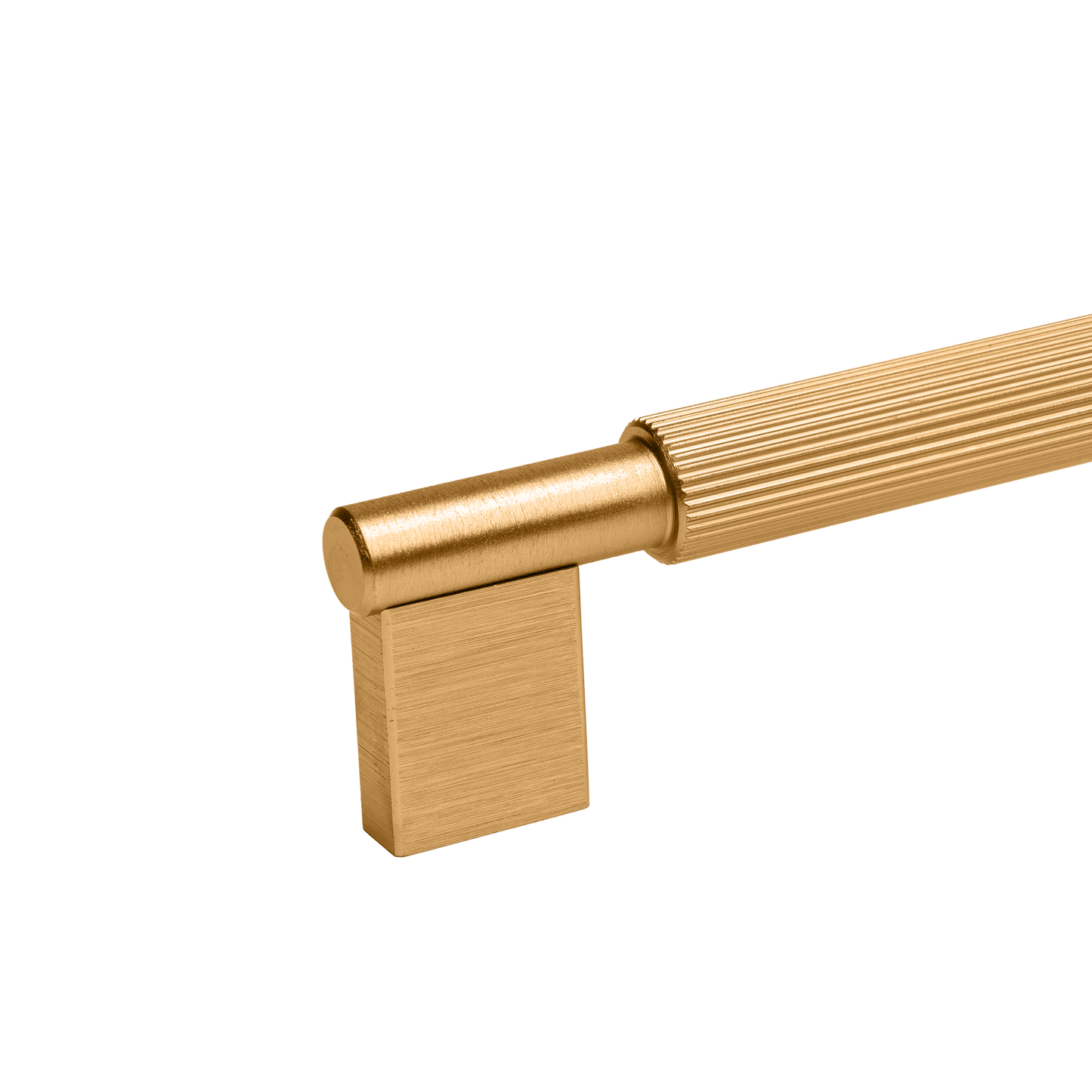 Momo Arpa D Handle 192mm in Brushed Dark Brass (2)