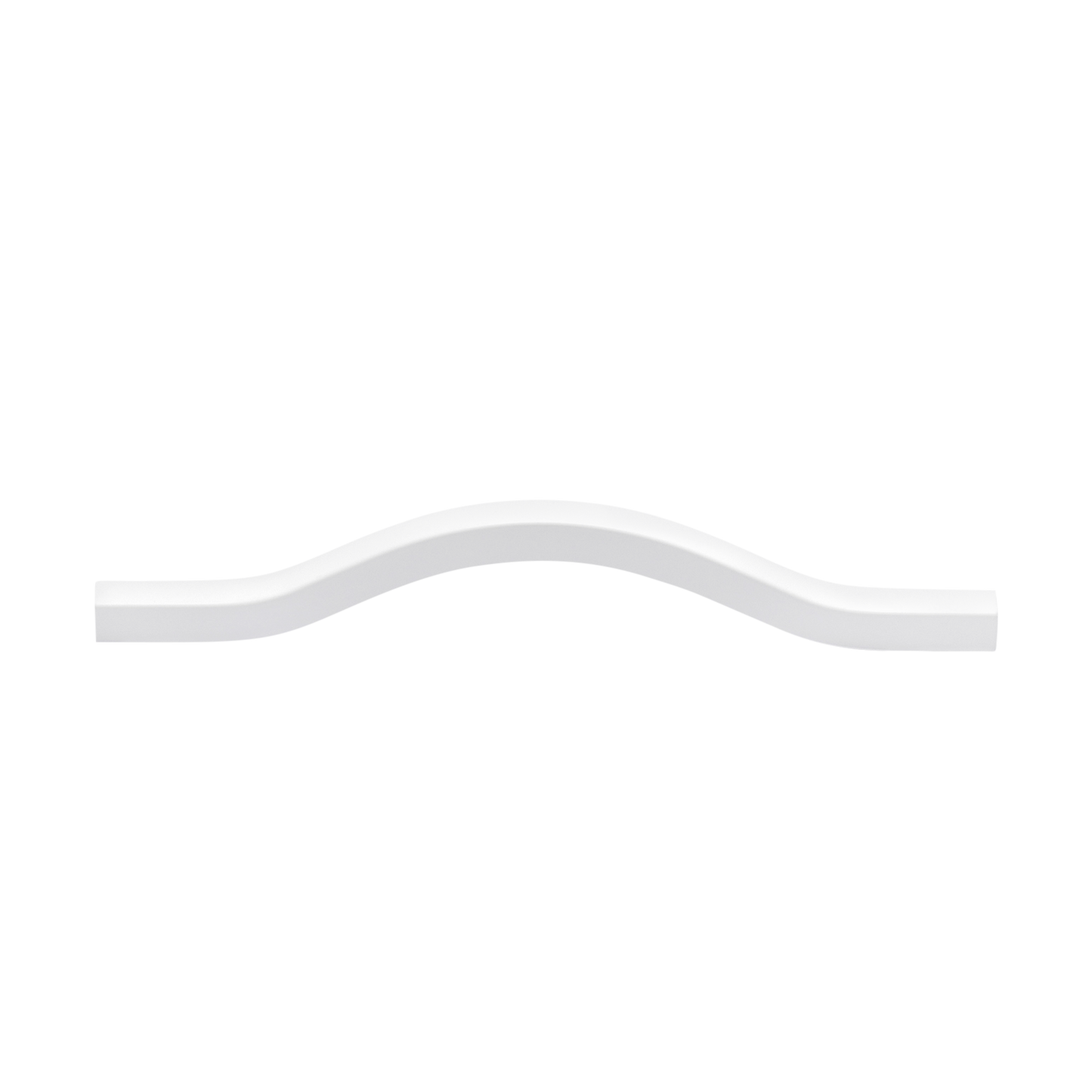 Momo Brave Bow Handle 128mm in Matt White (1)