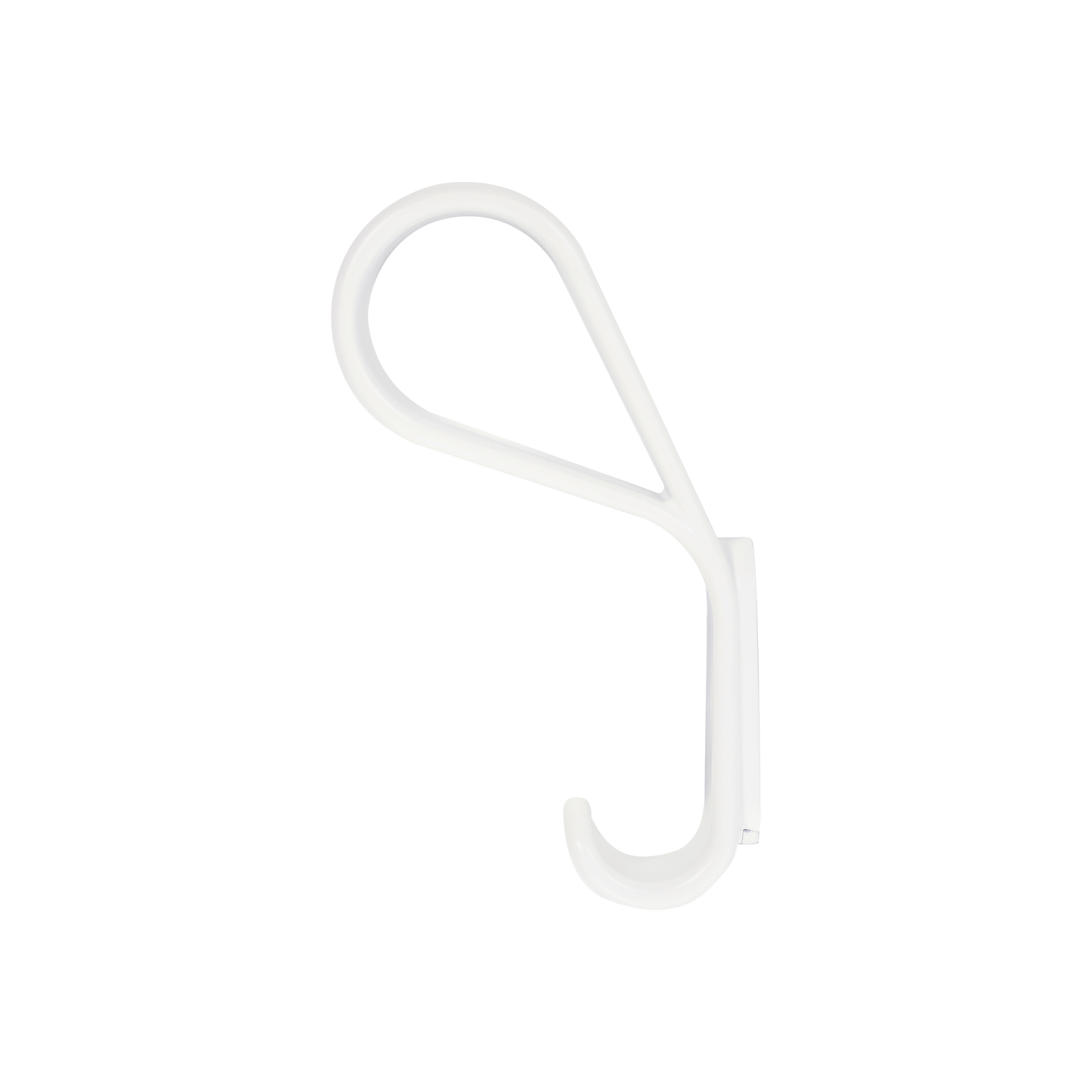 Momo Belt Wall Hook 65mm in Matt White (2)