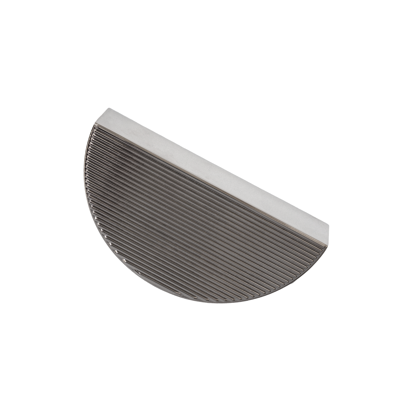 Momo Barrington Eclipse Ribbed Pull Handle 96mm in Polished Nickel (2)