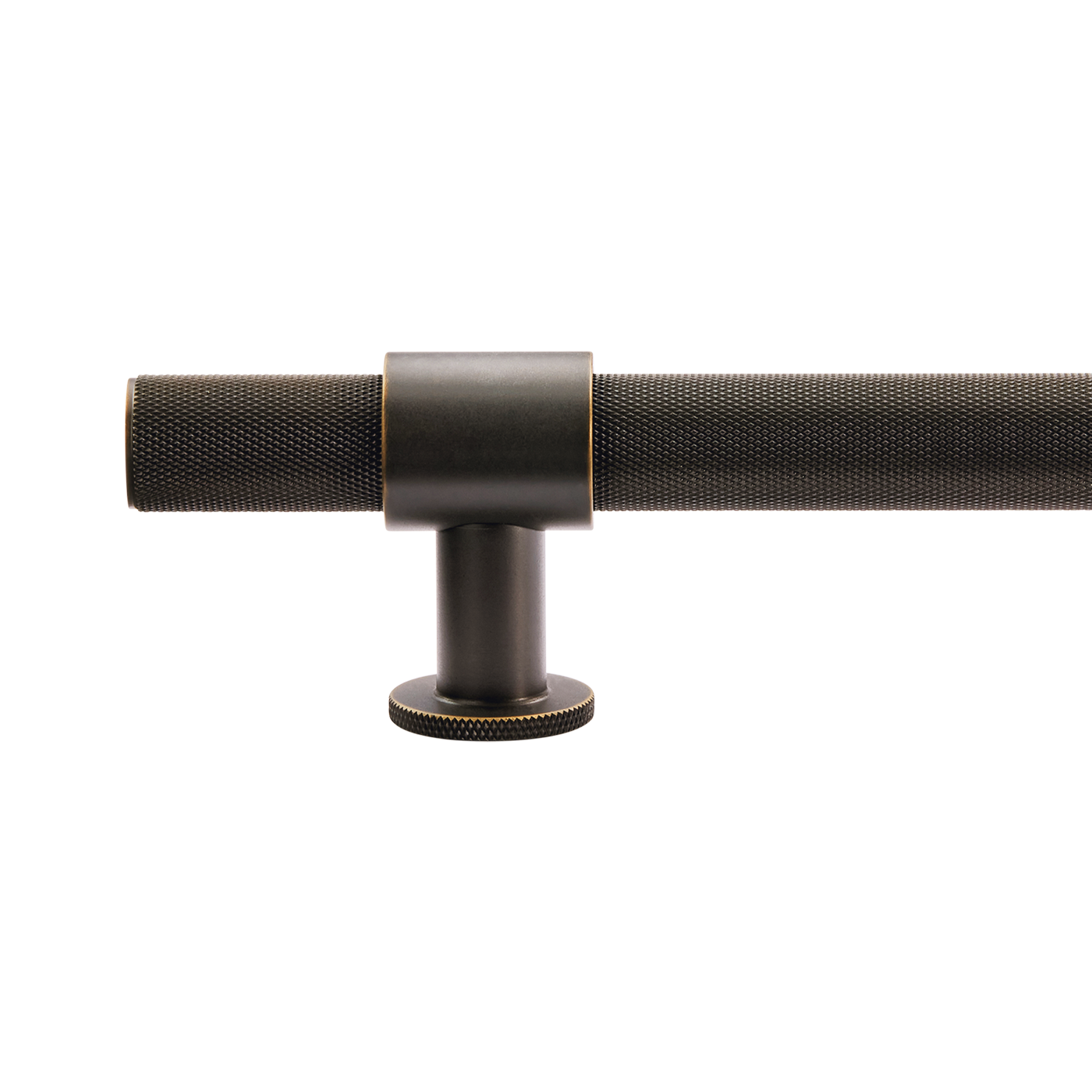 Momo Belgravia Knurled Bar Pull Solid Brass 320mm in Dark Bronze (2)