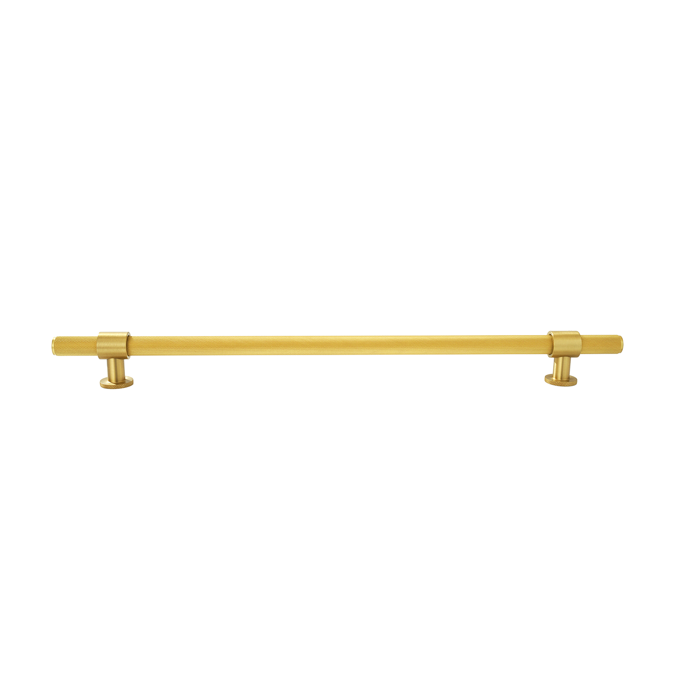 Momo Belgravia Knurled Solid Brass Door Pull Handle In Brushed Satin Brass (2)
