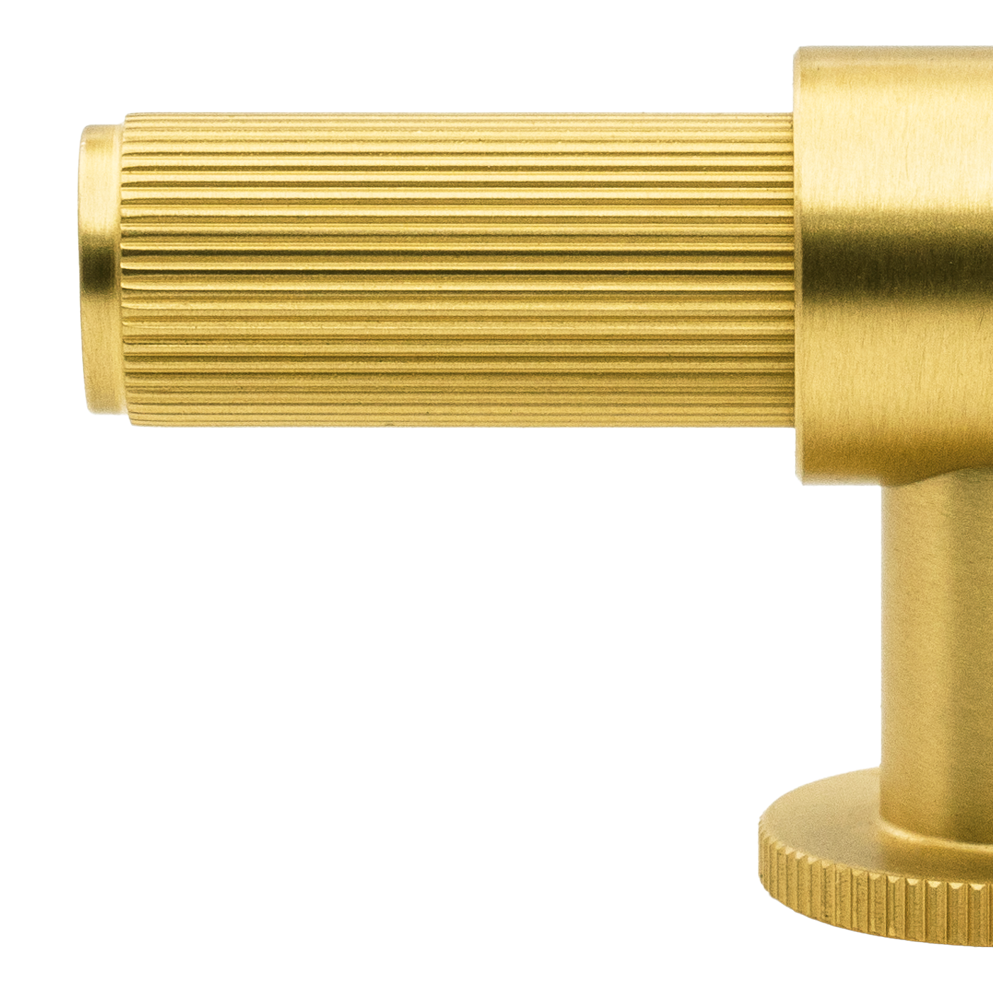 Momo Belgravia Lined T Knob Solid Brass 82mm in Brushed Satin Brass (2)
