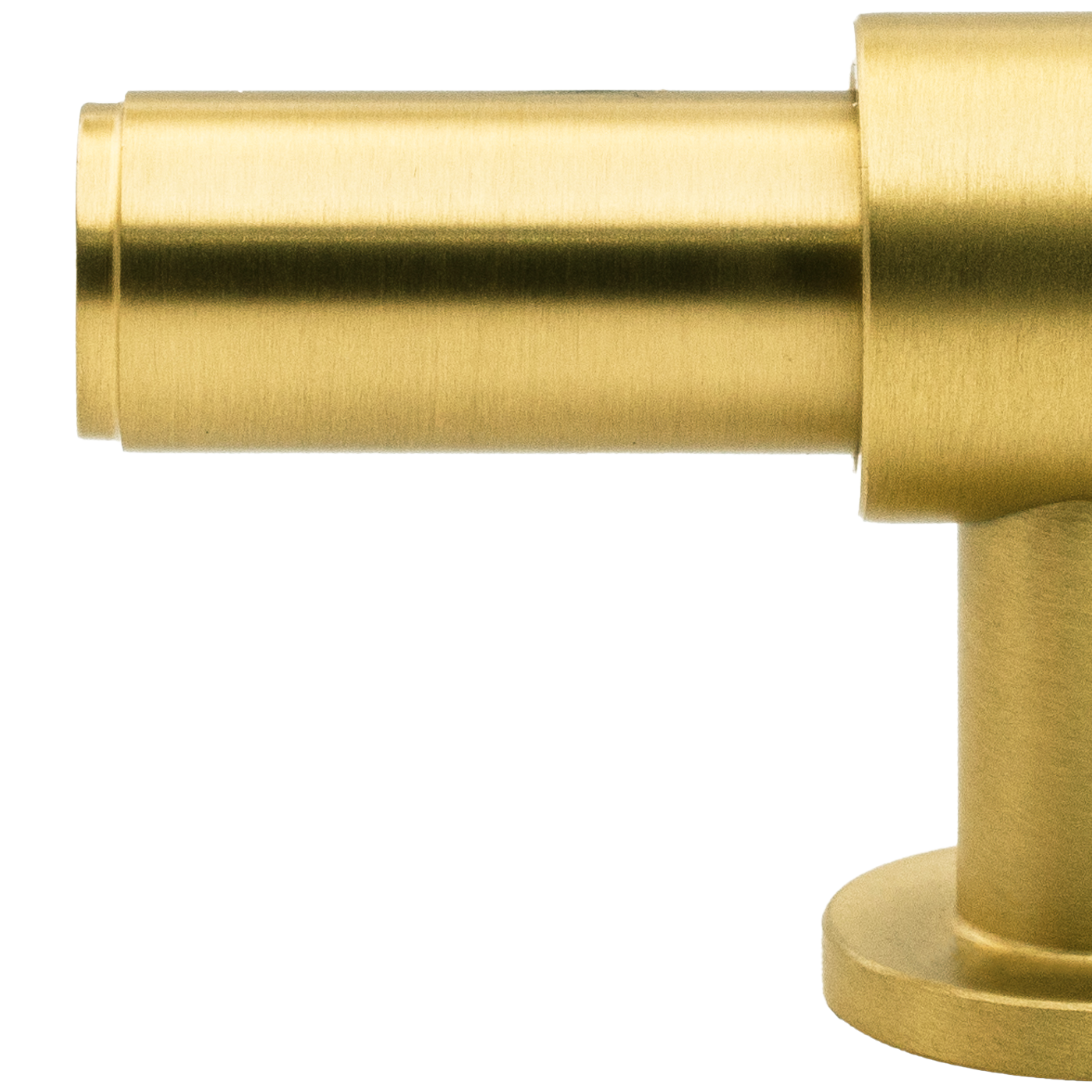 Momo Belgravia Plain T Knob Solid Brass 82mm in Brushed Satin Brass (2)