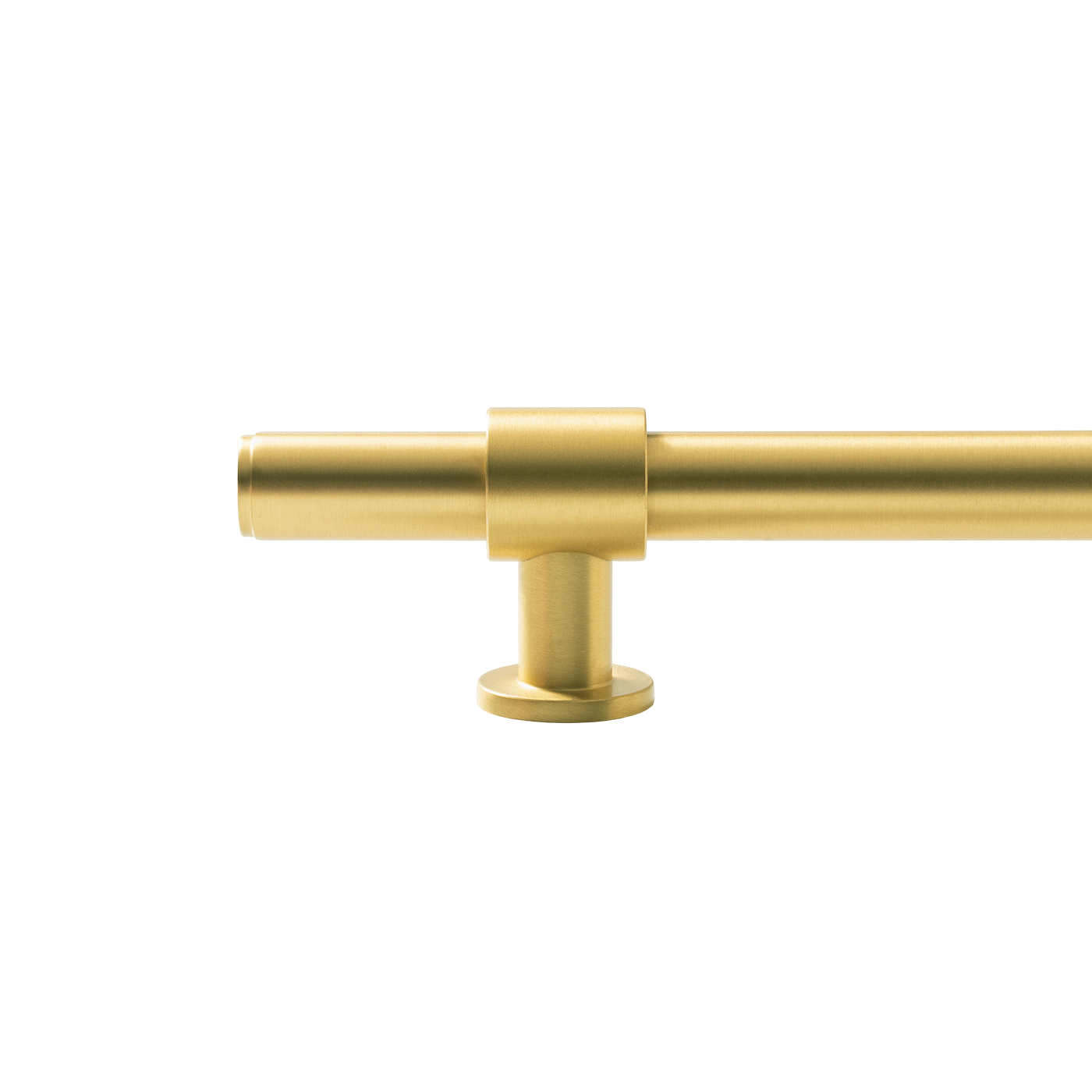 Momo Belgravia Plain Solid Brass Entrance Pull Handle In Brushed Satin Brass (2)