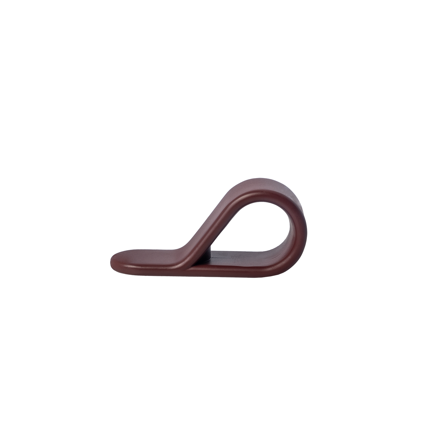 Momo Belt Loop Knob 63mm In Volcano Red (1)