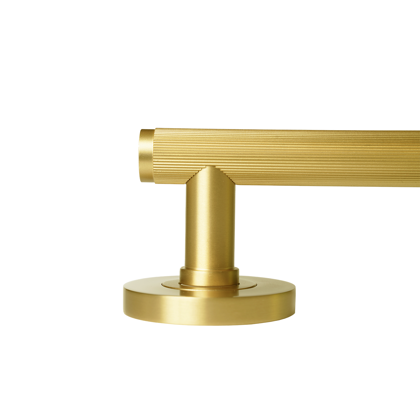 Momo Bellevue Solid Brass Lined Lever Entrance Set In Brushed Satin Brass (3)