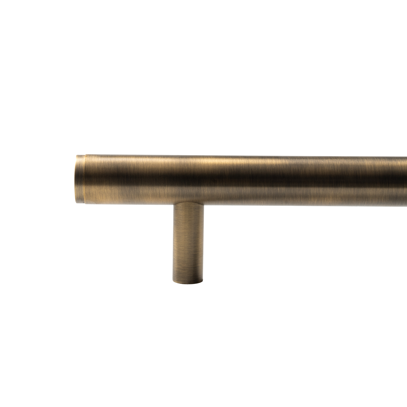 Momo Bellevue Plain Solid Brass Door Pull Handle In Dark Brushed Brass (2)