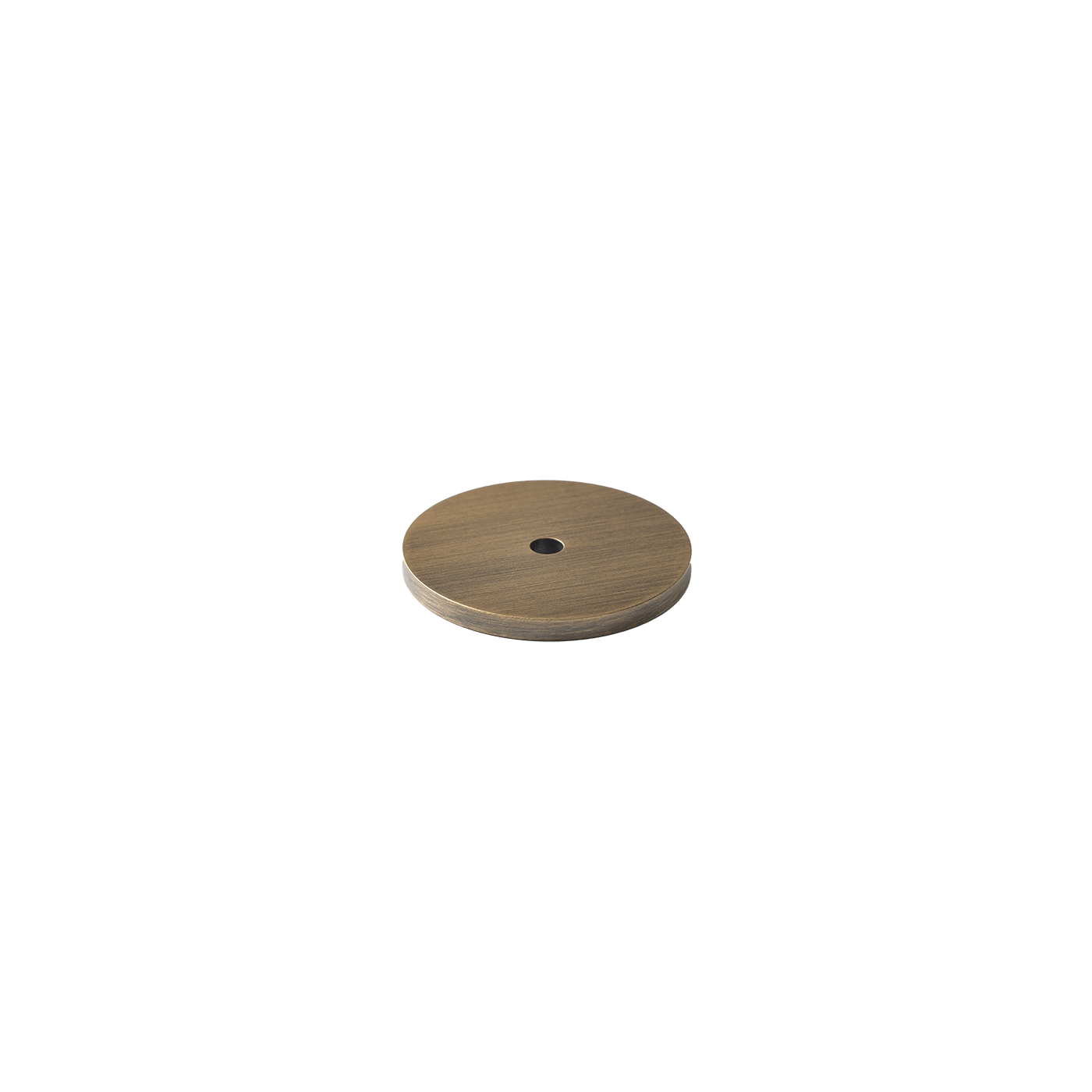 Momo Bellevue Backplate Solid Brass 35mm in Dark Brushed Brass