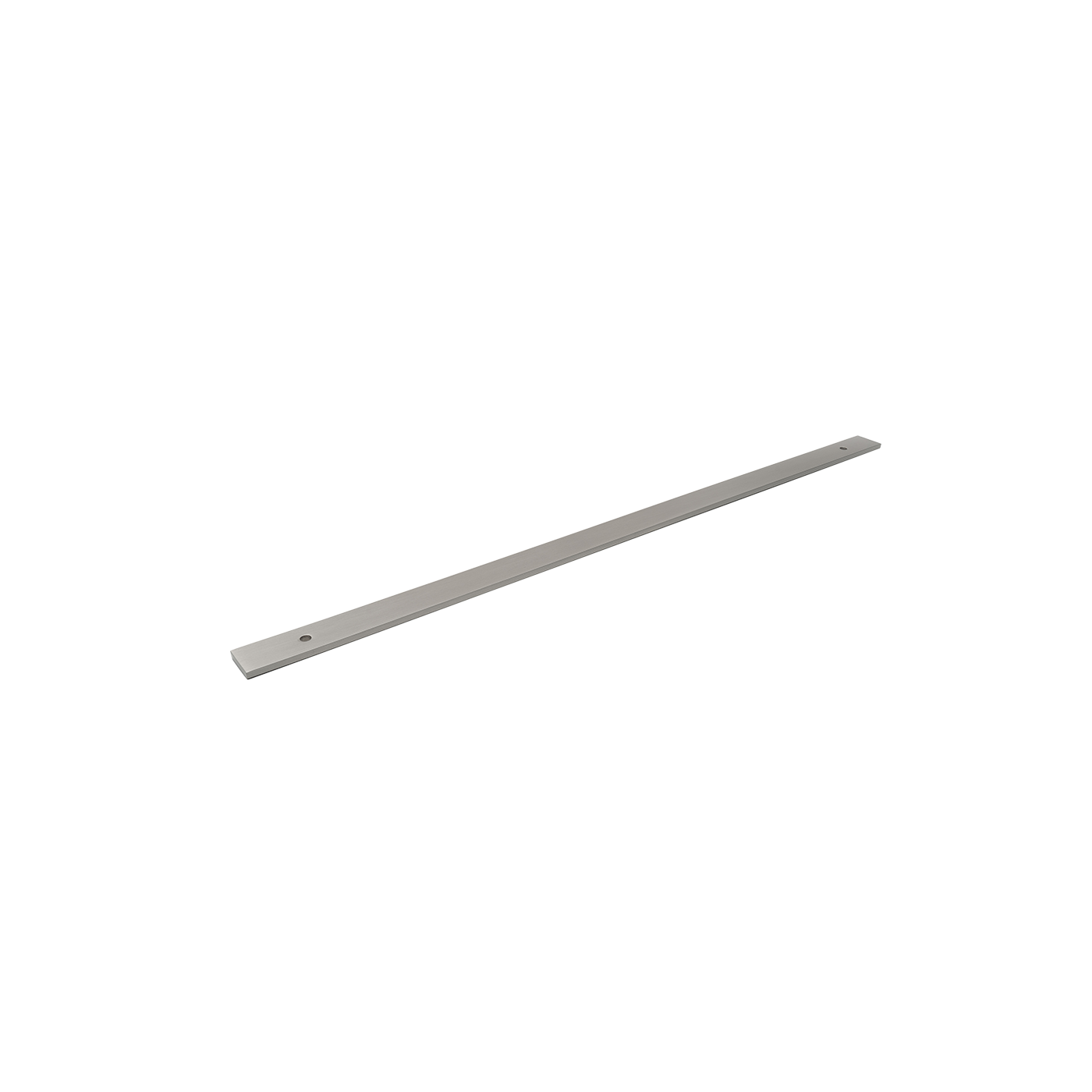 Momo Bellevue Backplate Solid Brass 160mm in Dull Brushed Nickel