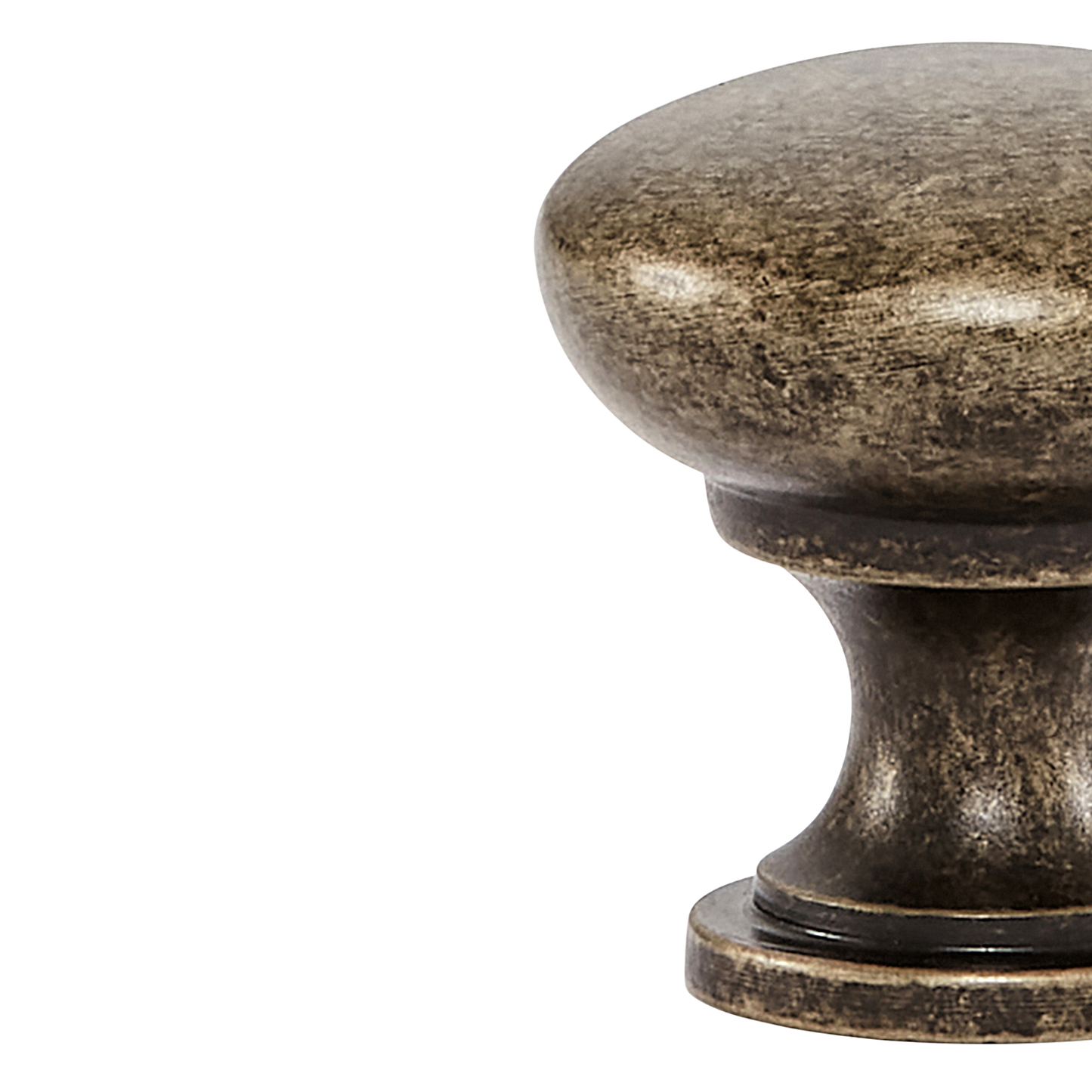 Momo Florencia Plain Knob 29mm in Antique Brass (2)