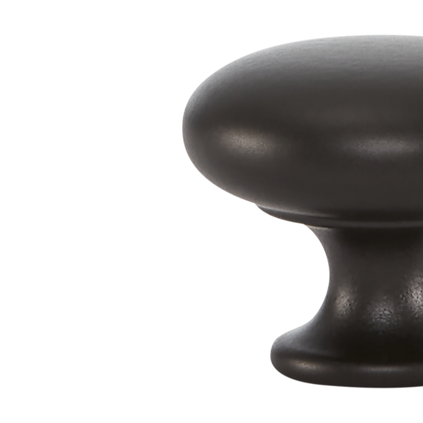 Momo Duke Round Knob 31mm in Matt Black (2)