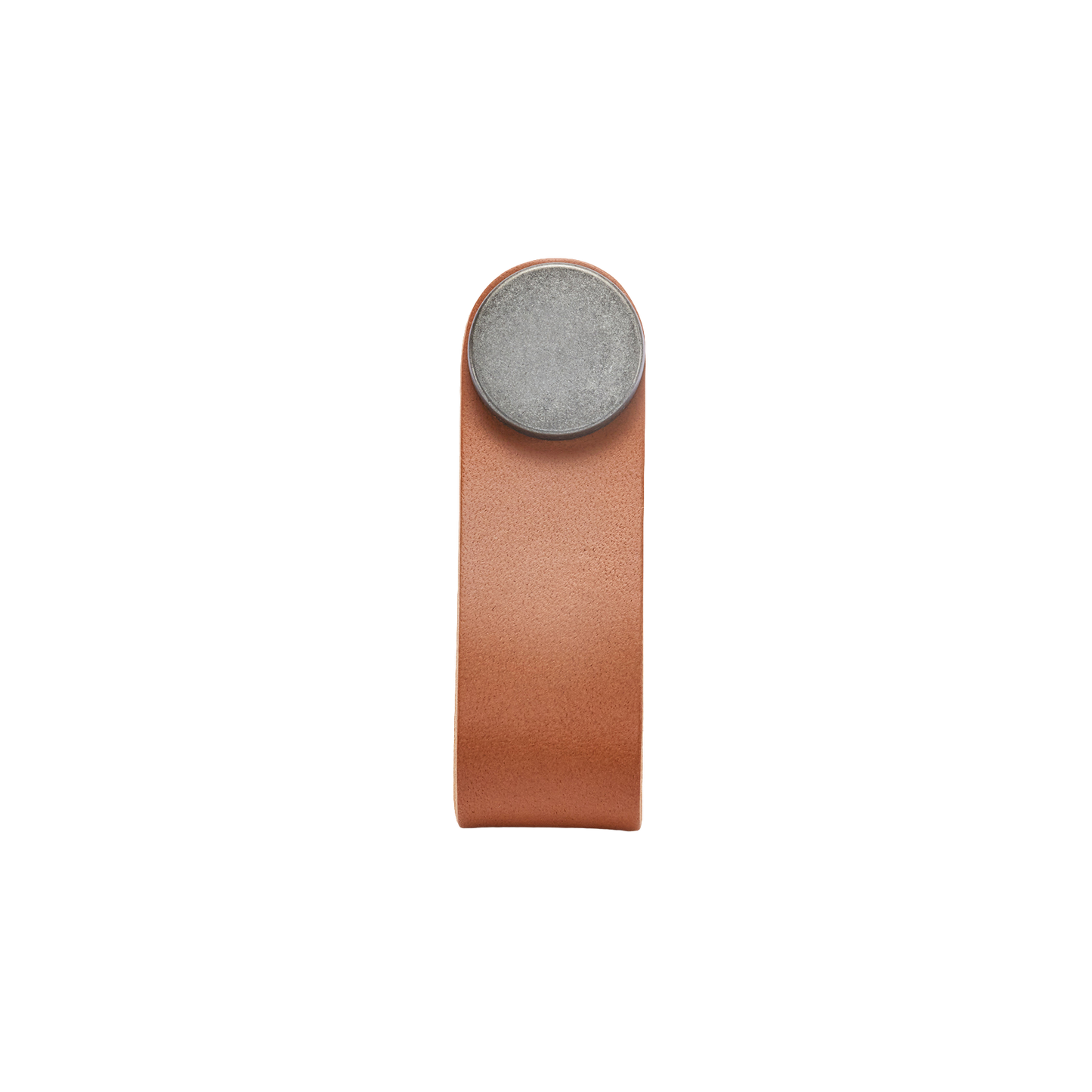 Momo Flexa Leather Pull 70mm in Light Tan with Pewter Buttons (1)