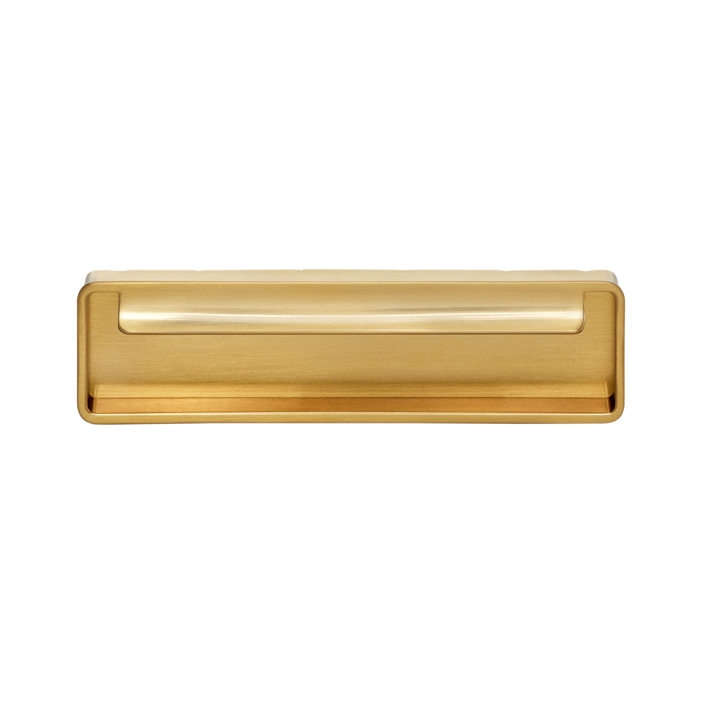 Momo Fold Flush Pull 128mm in Brushed Gold (1)