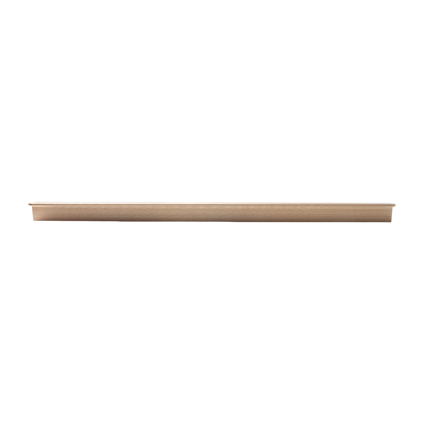 Momo Flapp Pull Handle 256mm in Brushed Dark Brass (2)