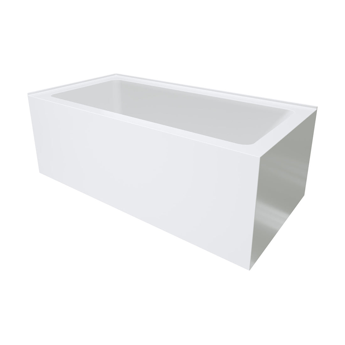 Fienza Sentor Right-Hand Acrylic Corner Bath, 1500mm