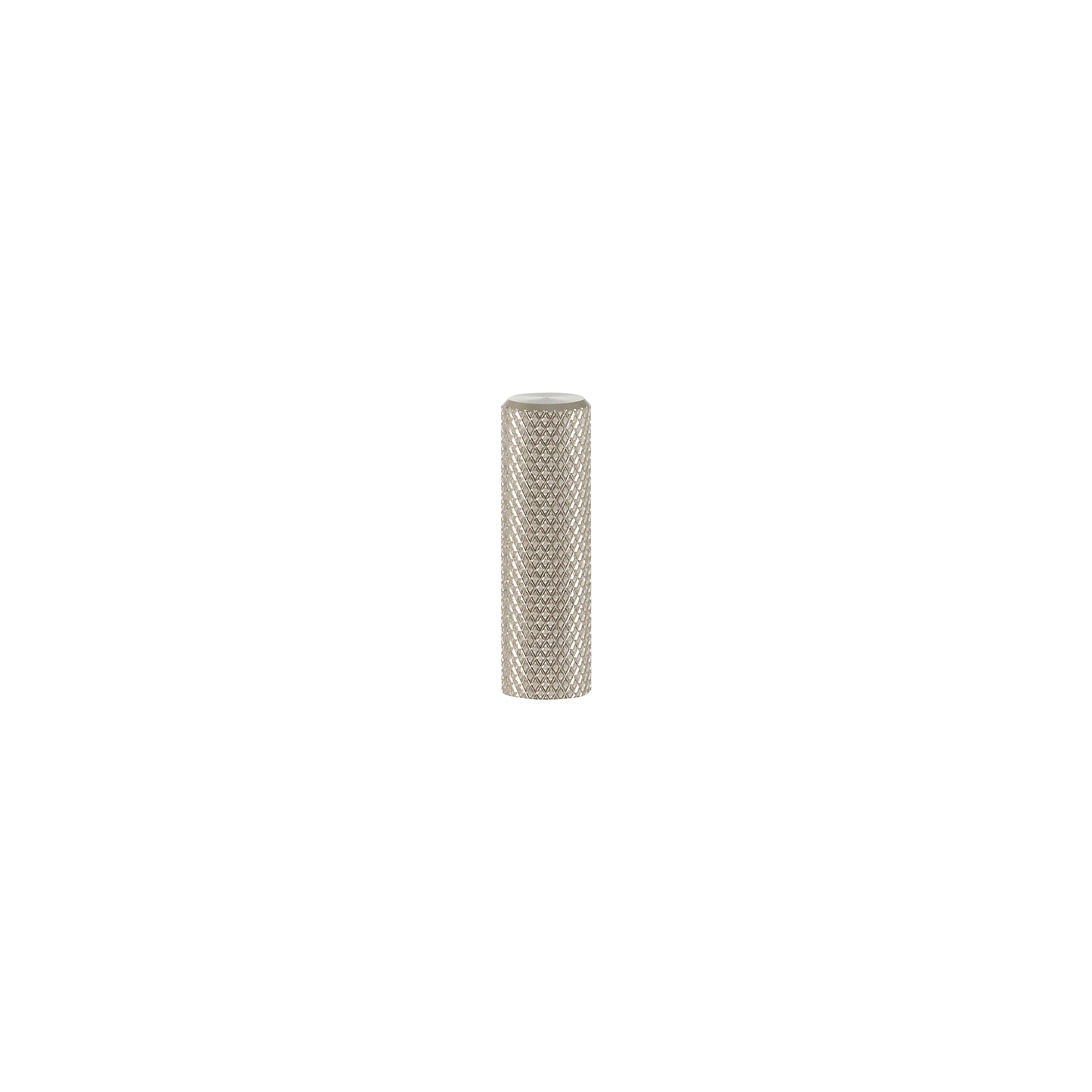 Momo Graf Knurled Cylinder 10mm in Dull Brushed Nickel (2)