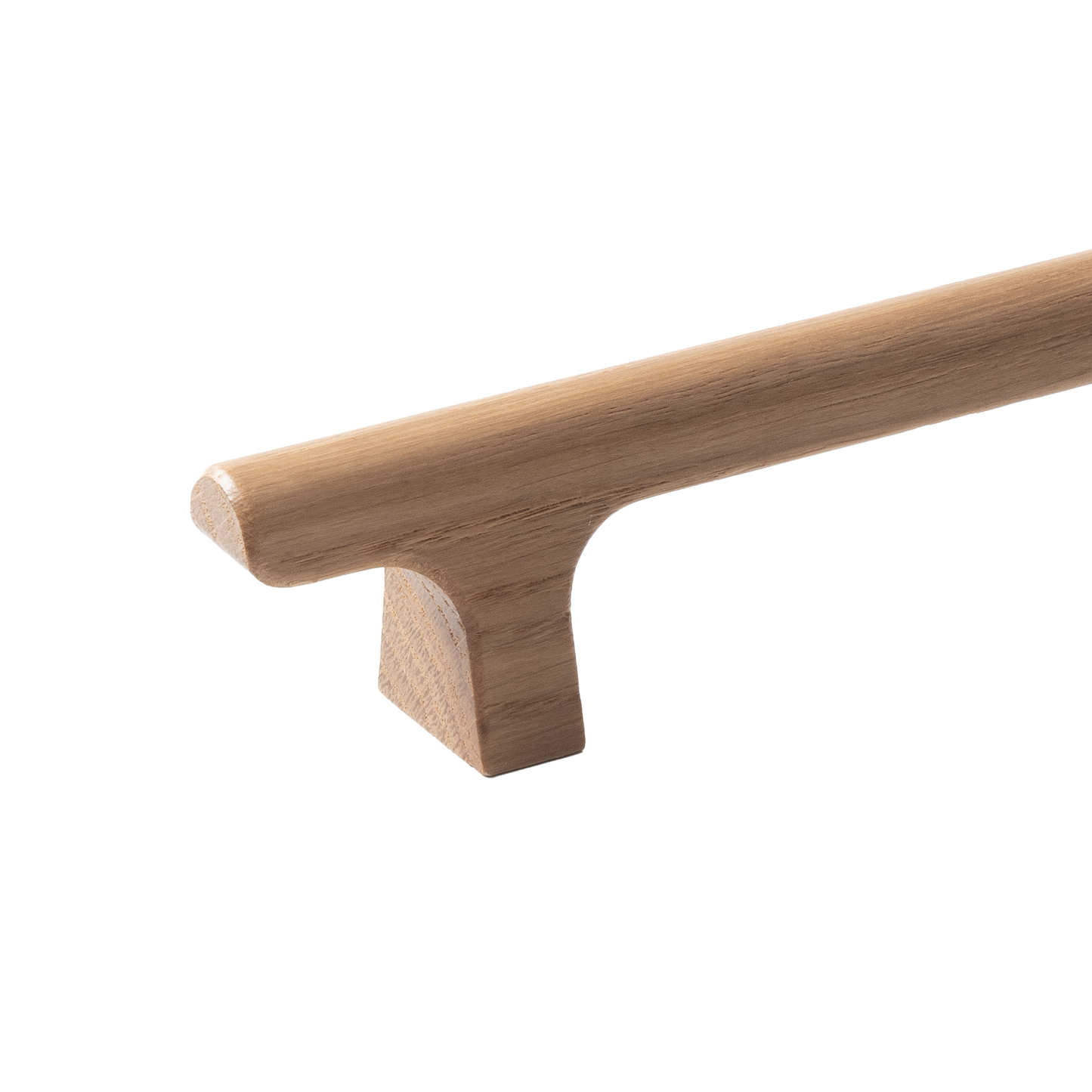 Momo Hinoki Wood D Handle 160mm in Oak (2)