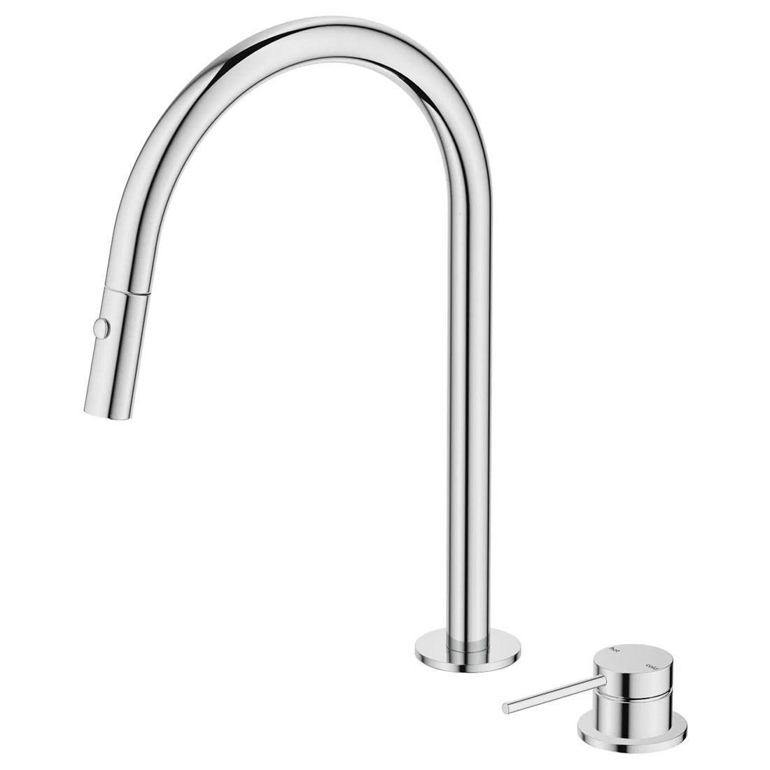 Bella Vista Mica Pull-Out Hob Mixer Set Chrome