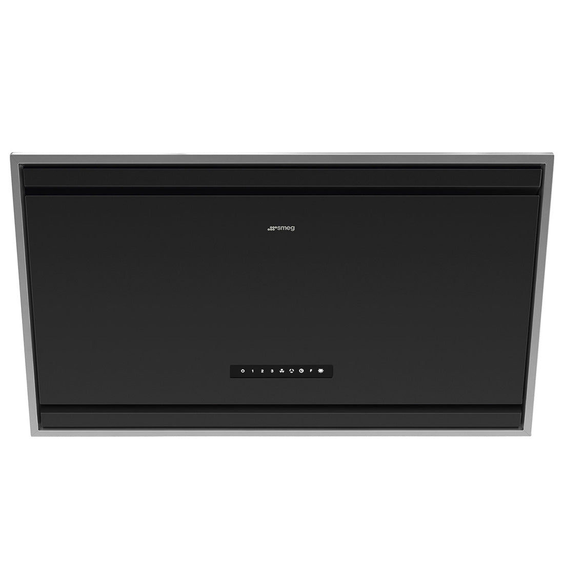 Smeg Universale Decorative Wall Rangehood 90cm Matte Black