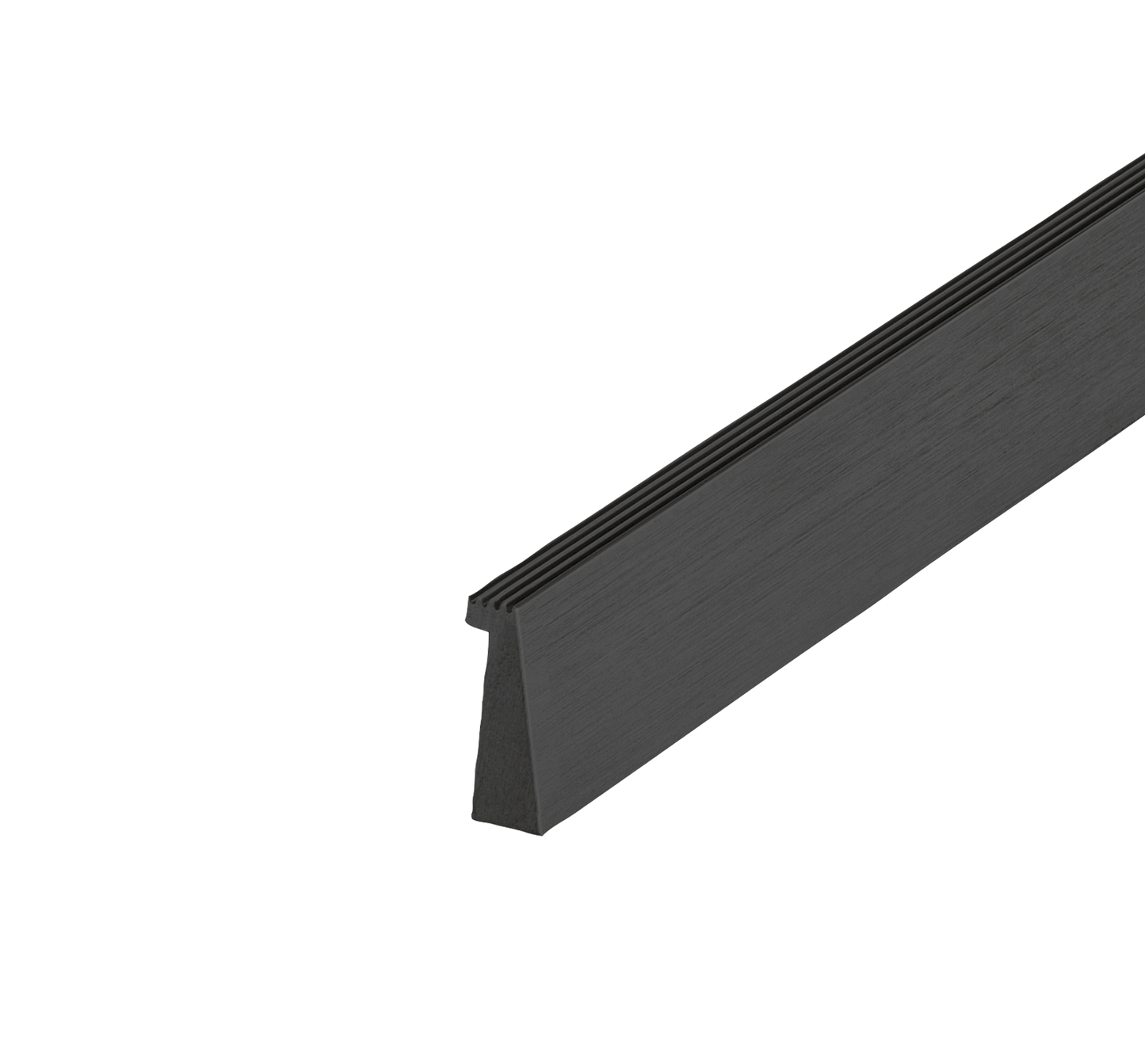 Momo Rail D Handle Right 1120mm in Brushed Black (2)