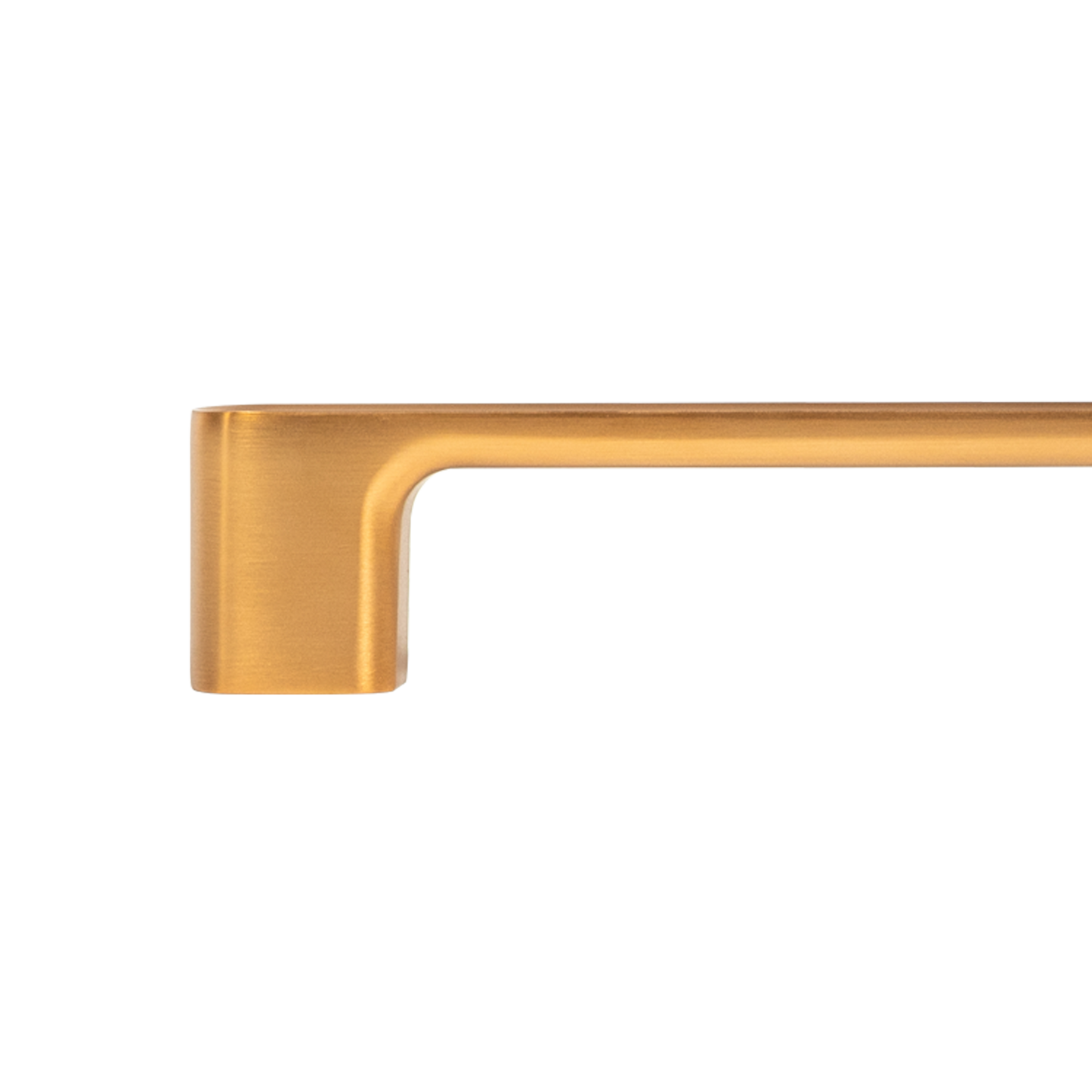 Momo Luv D Handle 192mm in Brushed Dark Brass (2)