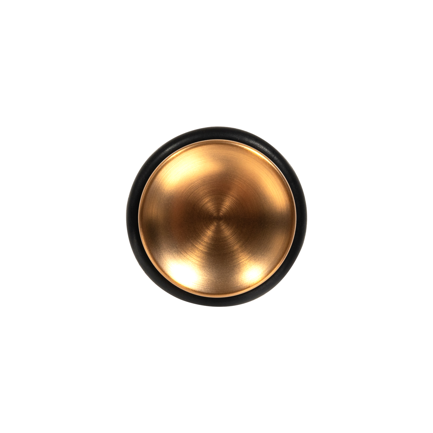 Momo Luv Door Stop 36mm in Brushed Dark Brass (2)
