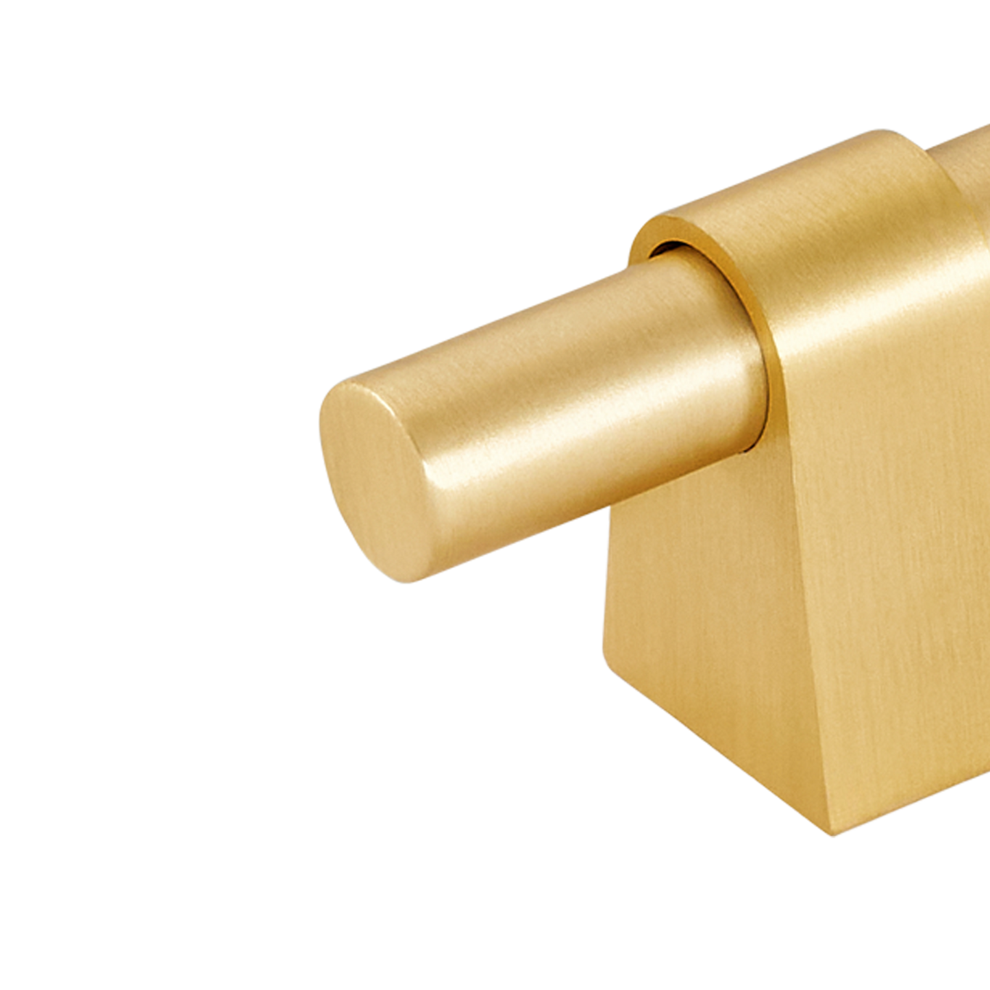 Momo Loreto T Knob 60mm in Brushed Matt Brass (2)