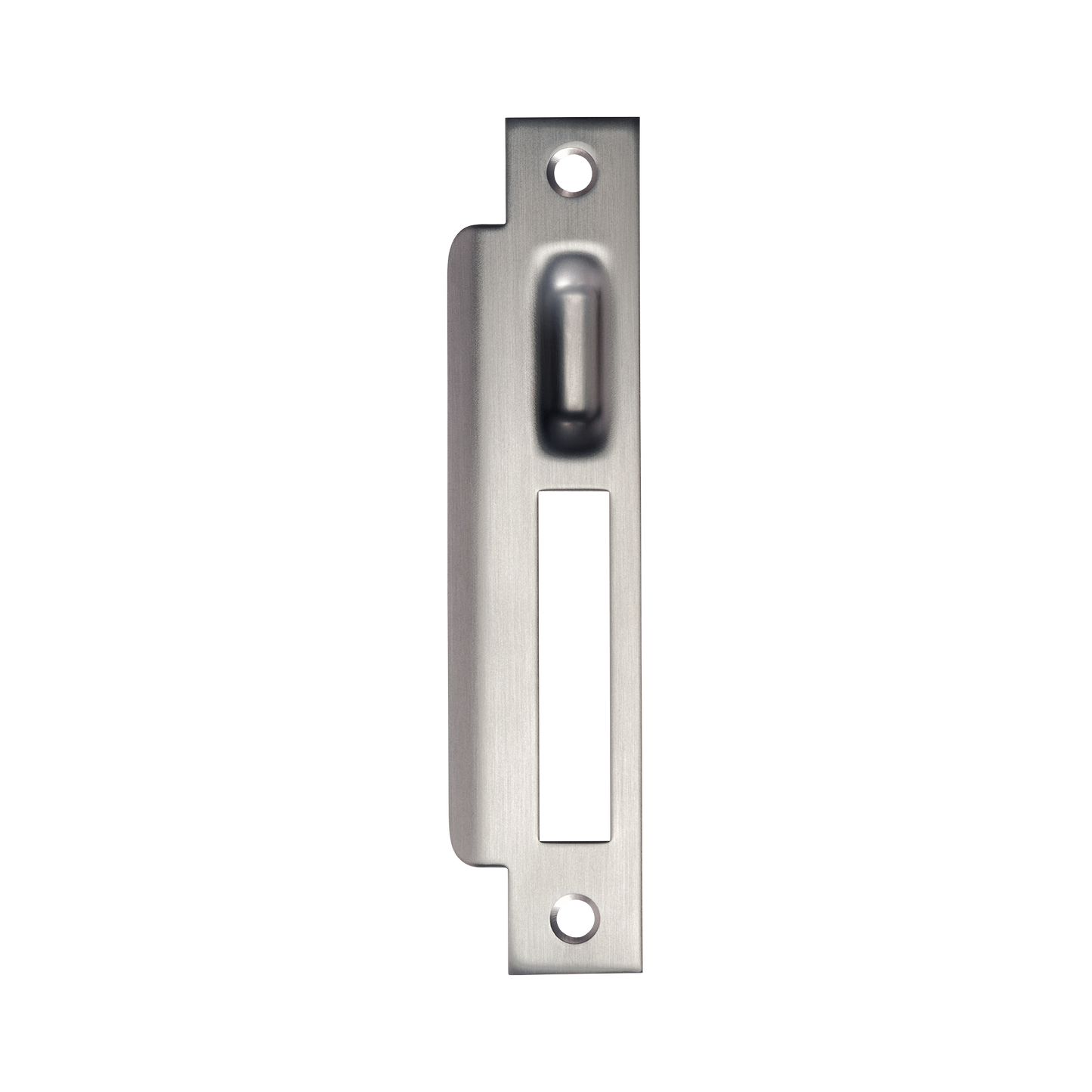 Momo Roller Mortice Lock Left Hand Strike Plate Dull Brushed Nickel