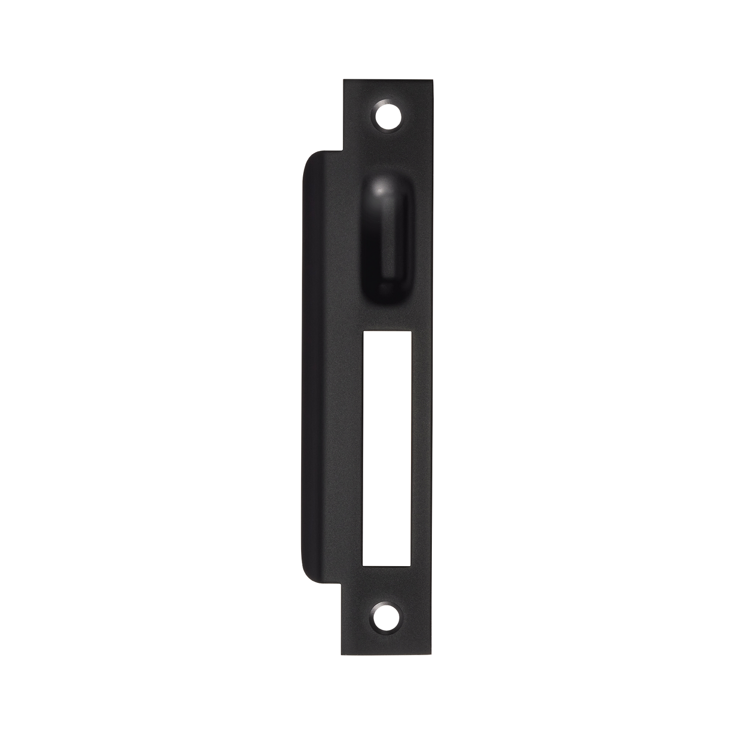 Momo Roller Mortice Lock Left Hand Strike Plate Matt Black
