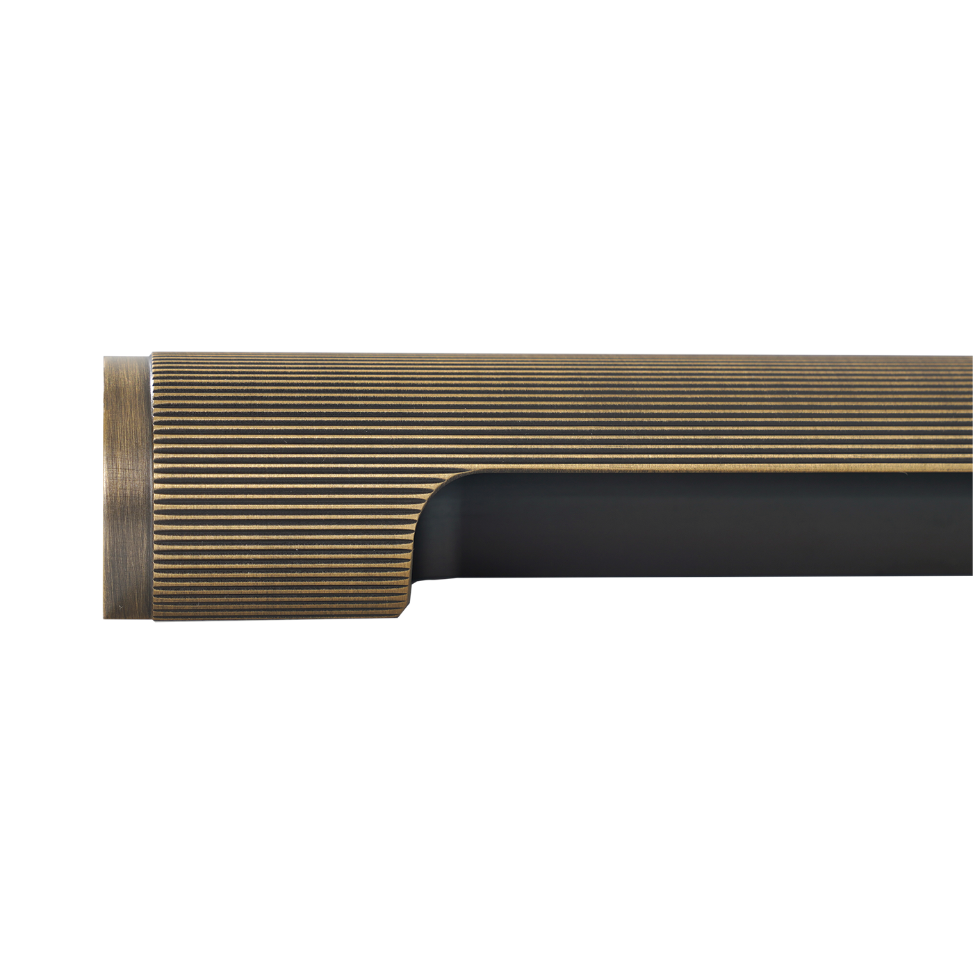 Momo Manhattan Pull Handle 160mm in Dark Brushed Brass (2)