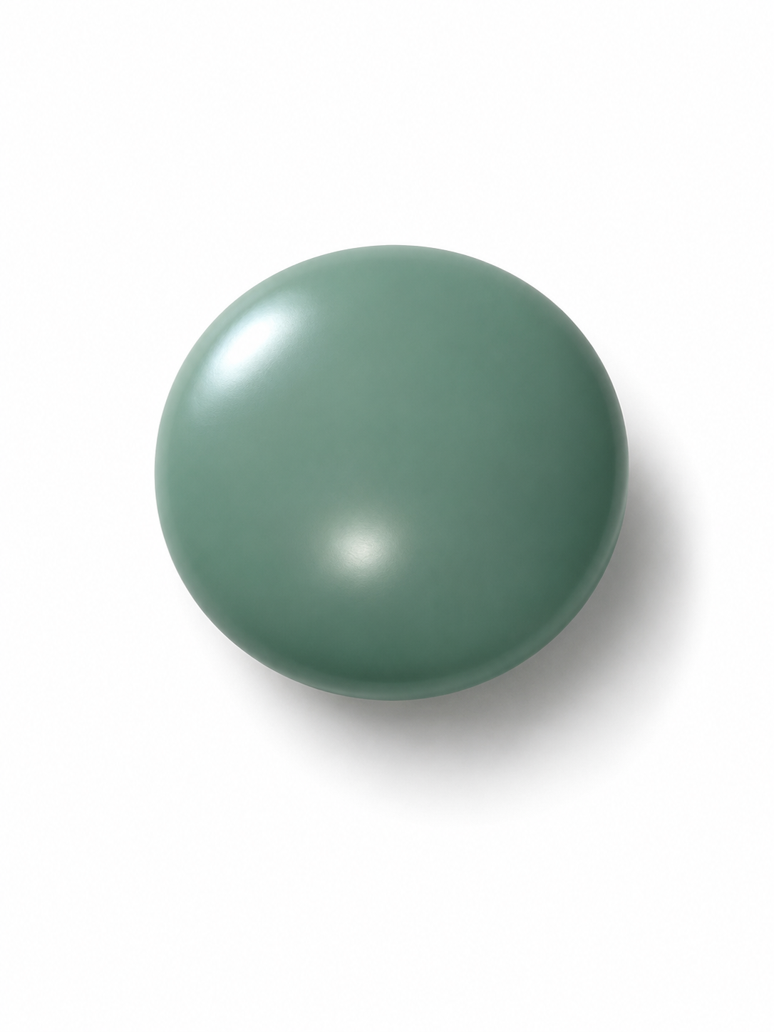 Carysil Matte Green Basin End Cap