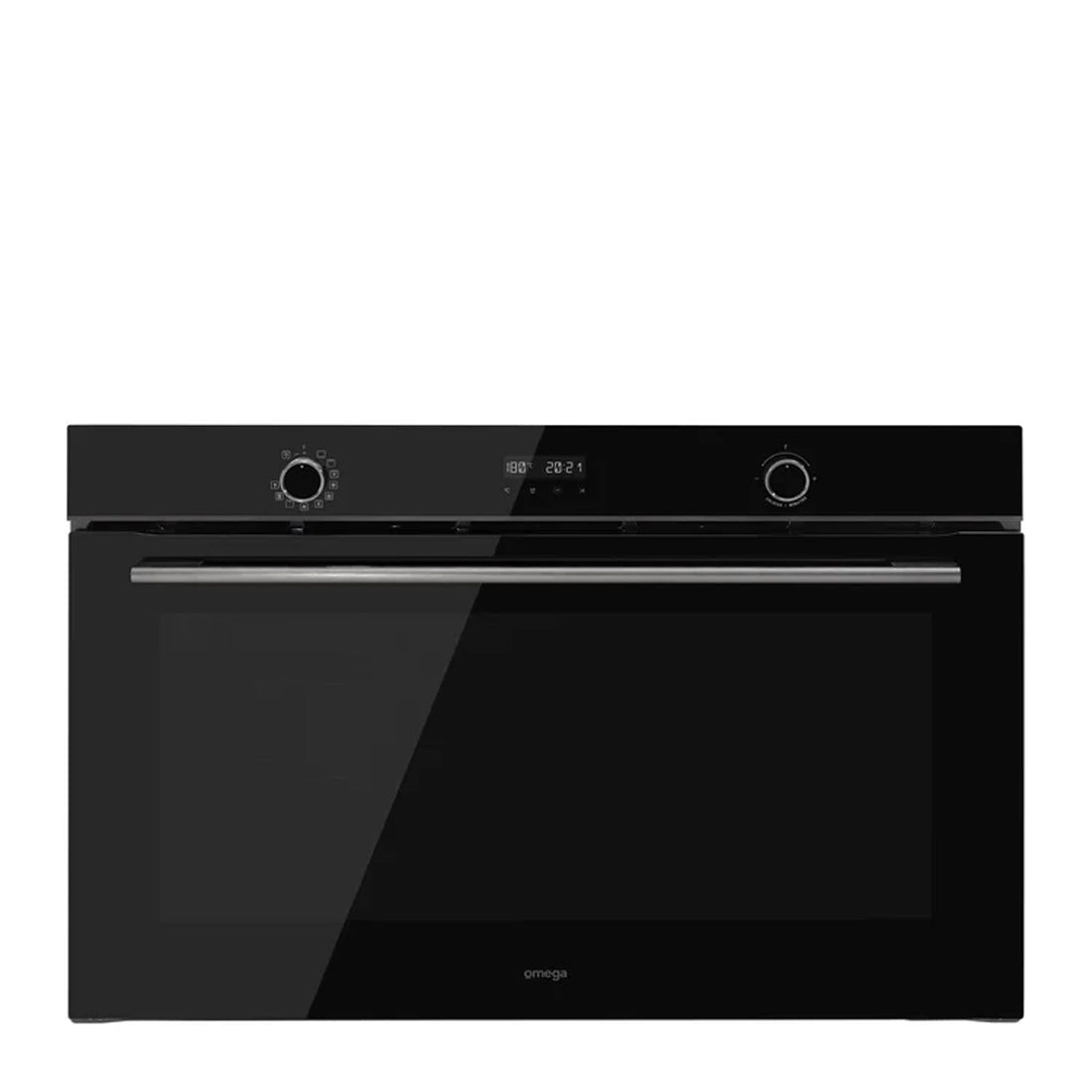 Omega 90 × 60cm 11 Function Oven with AirFry Midnight