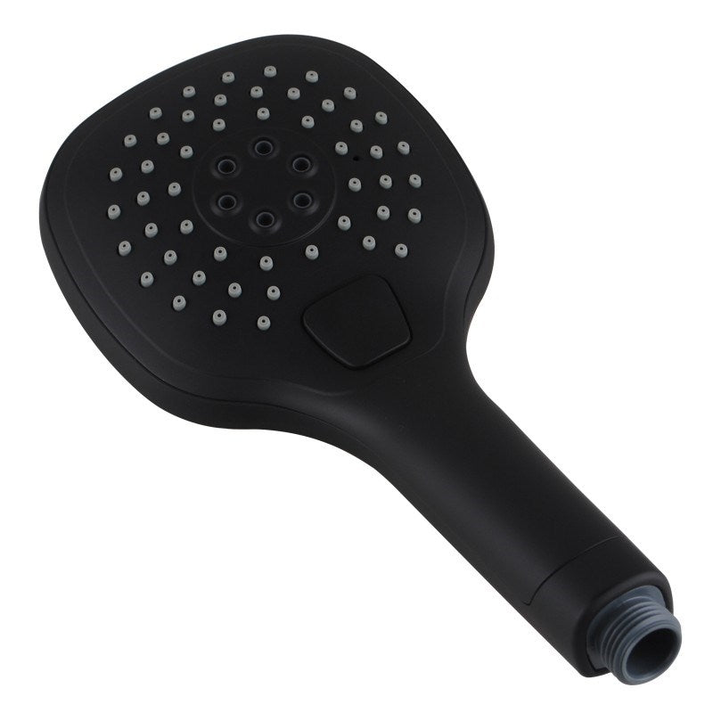 Matt Black ABS 3 Functions Handheld Shower Head