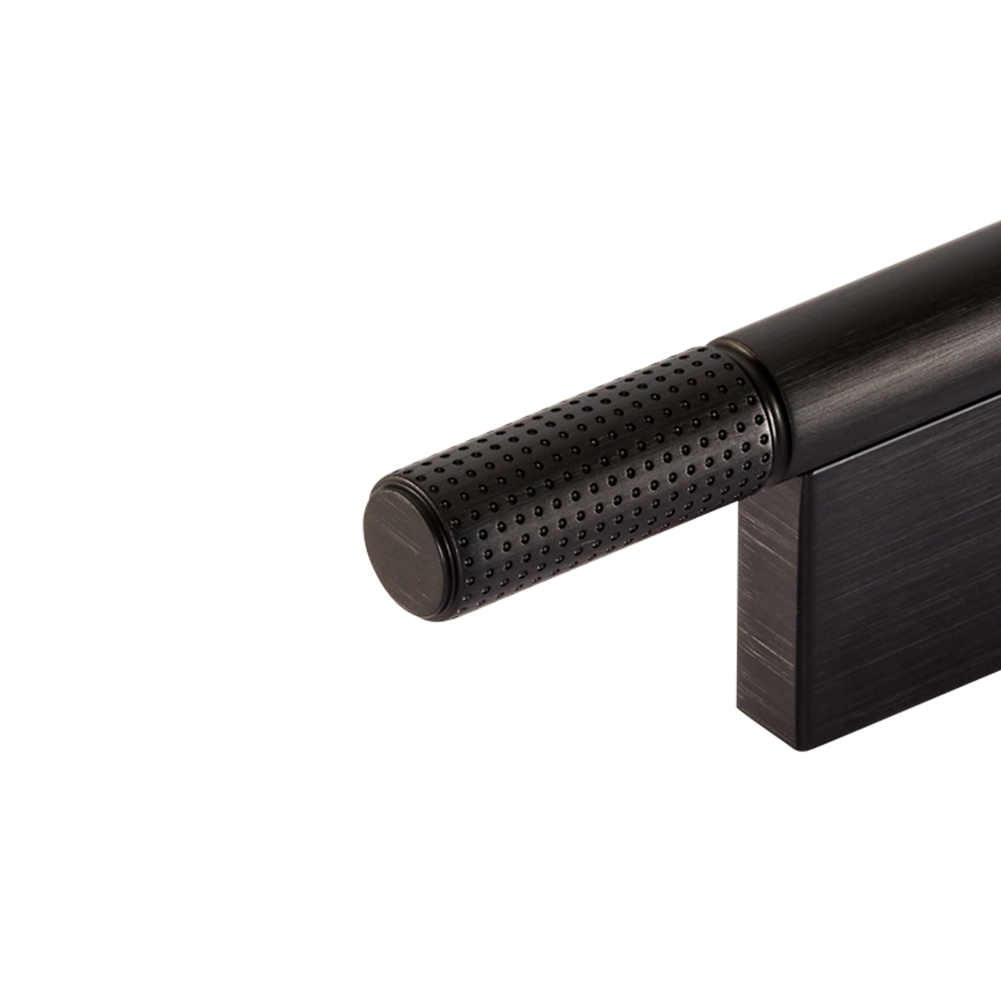 Momo Point T Knob 110mm in Brushed Black (2)