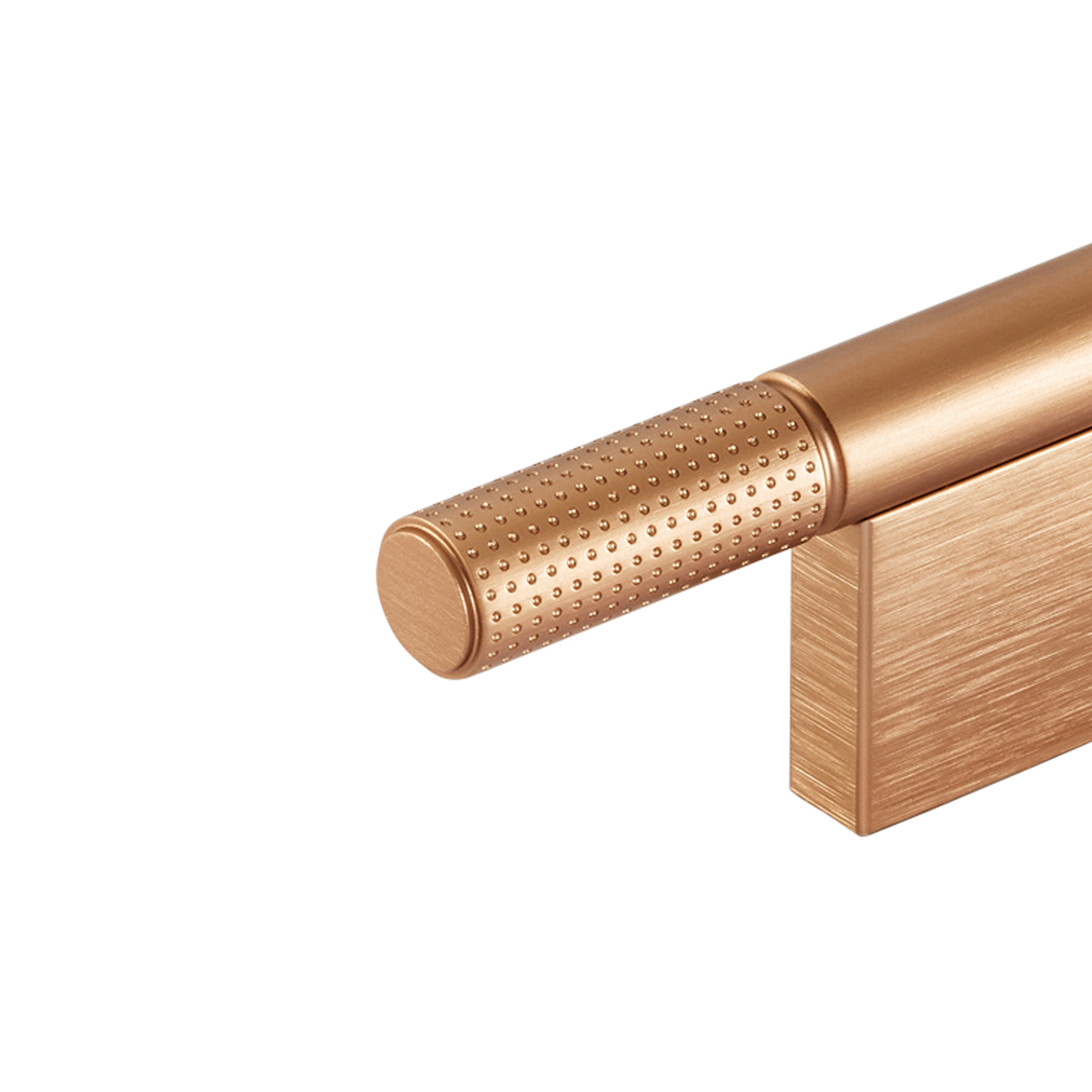 Momo Point T Knob 110mm in Brushed Dark Brass (2)